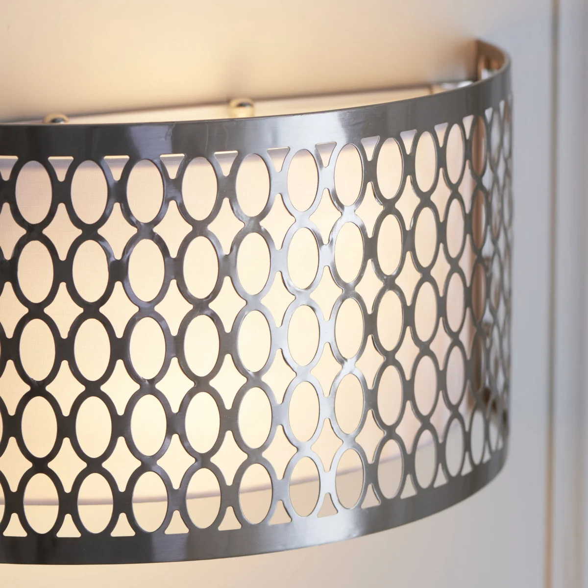 Cordero 2 Light Wall Light Satin Nickel – image 3