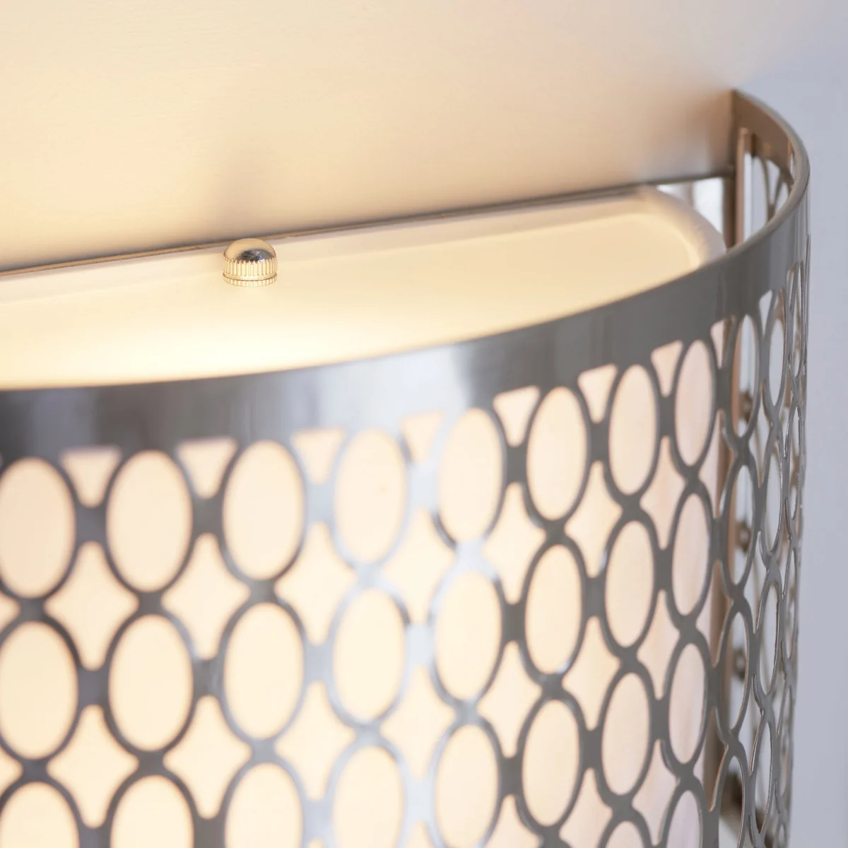 Cordero 2 Light Wall Light Satin Nickel – image 4