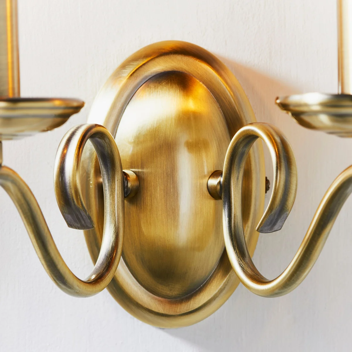 Bernice 2 Light Wall Light Antique Brass – image 5