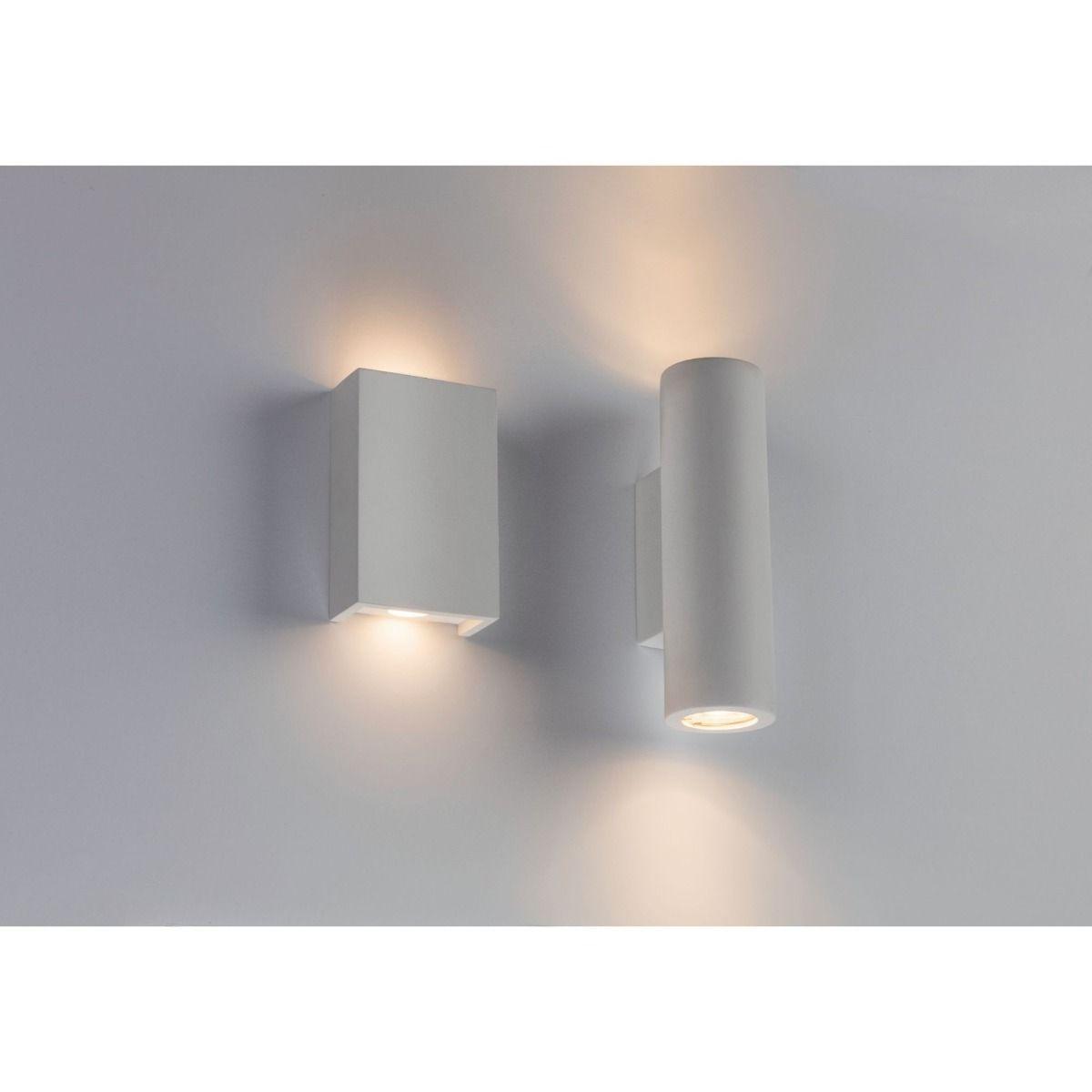 Salston 2 Light White Wall Light – image 2