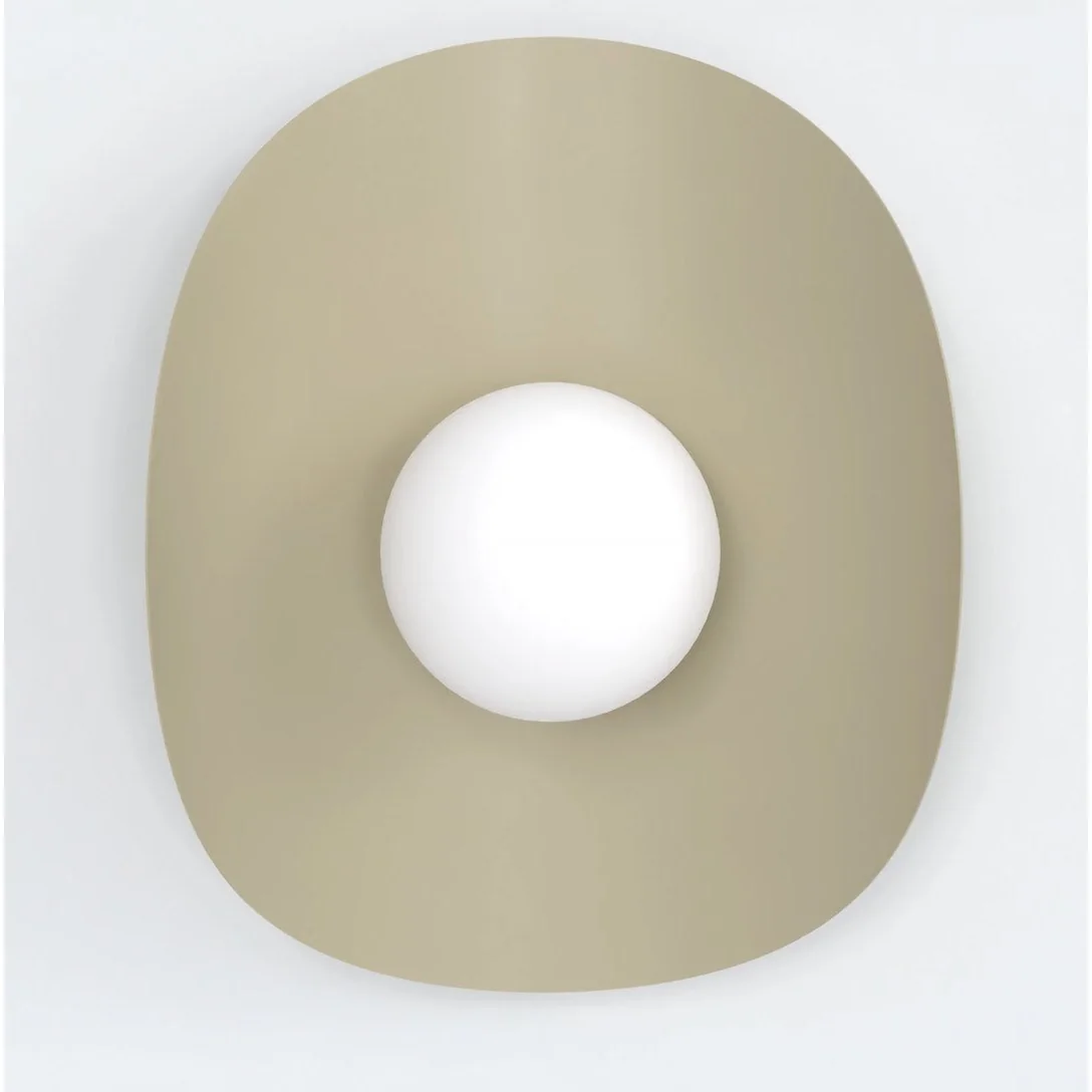 Fiero Wall Light Mocha & White – image 2