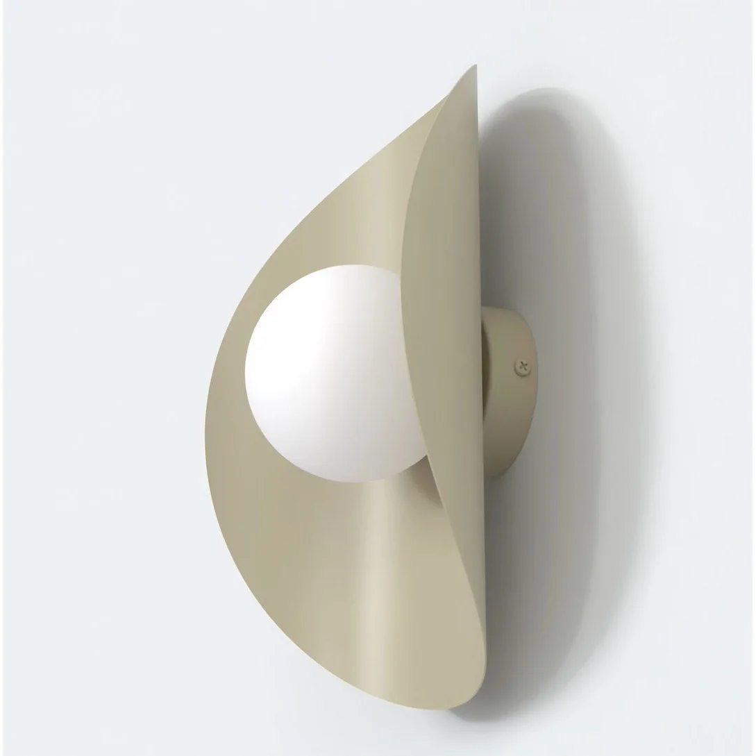 Fiero Wall Light Mocha & White – image 3