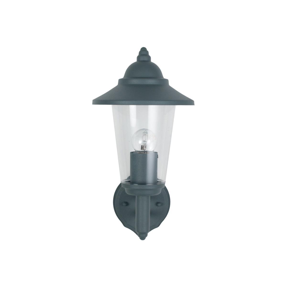 Aster Dark Grey IP44 Outdoor Wall Light