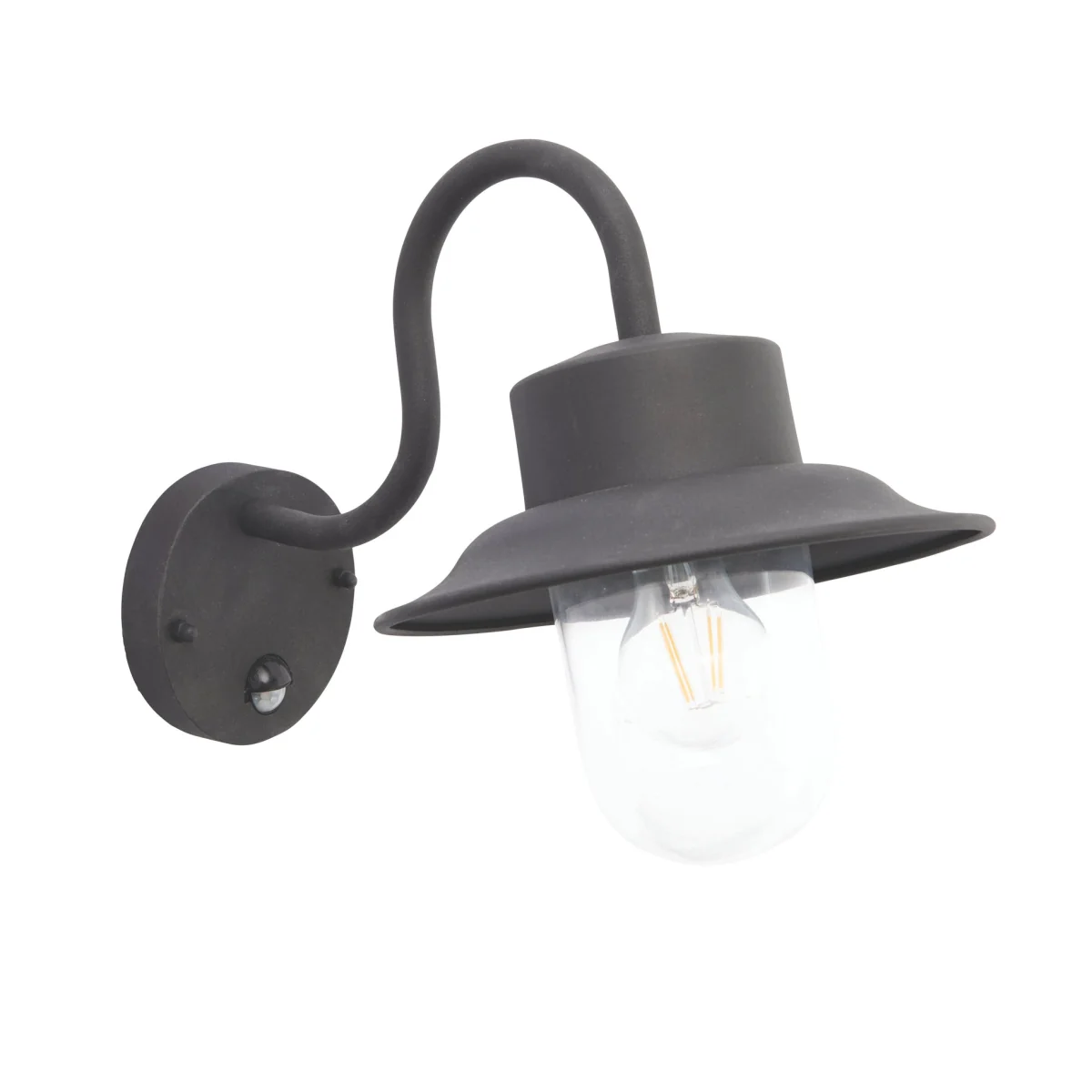 Chesham PIR 1 Light Wall Light Black – image 7