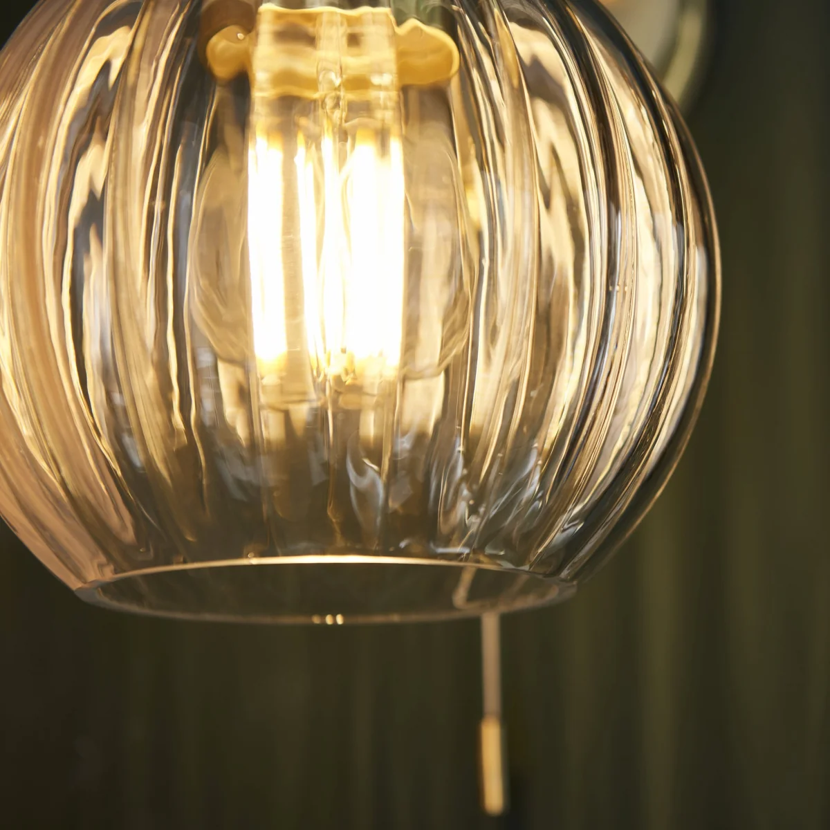 Kendall Wall Light IP44 Satin Brass – image 4