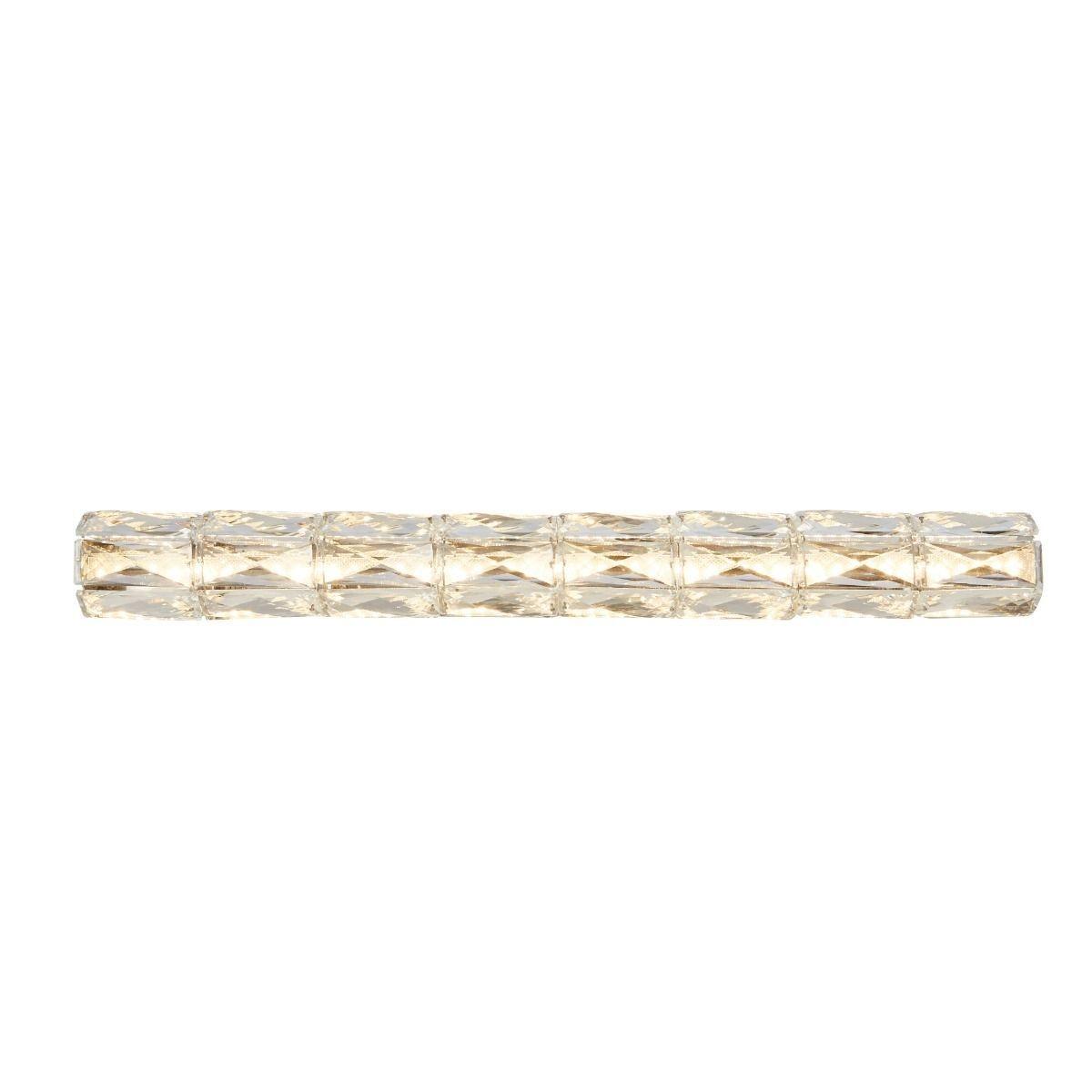 Remy Polished Chrome & Crystal Large Wall Light – image 2