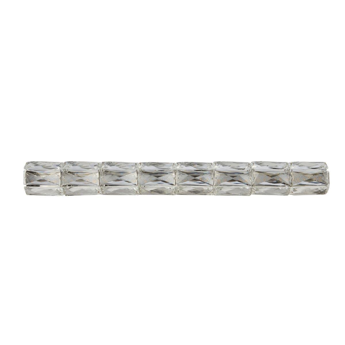 Remy Polished Chrome & Crystal Large Wall Light – image 4