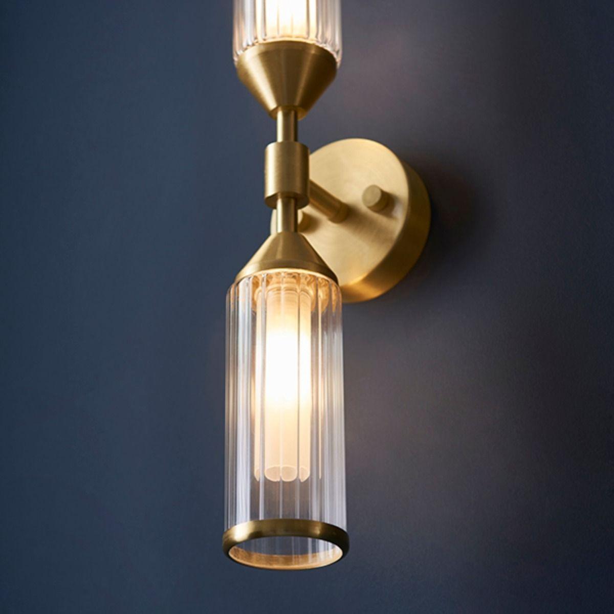 Botero 2 Light Satin Brass Wall Bracket – image 4