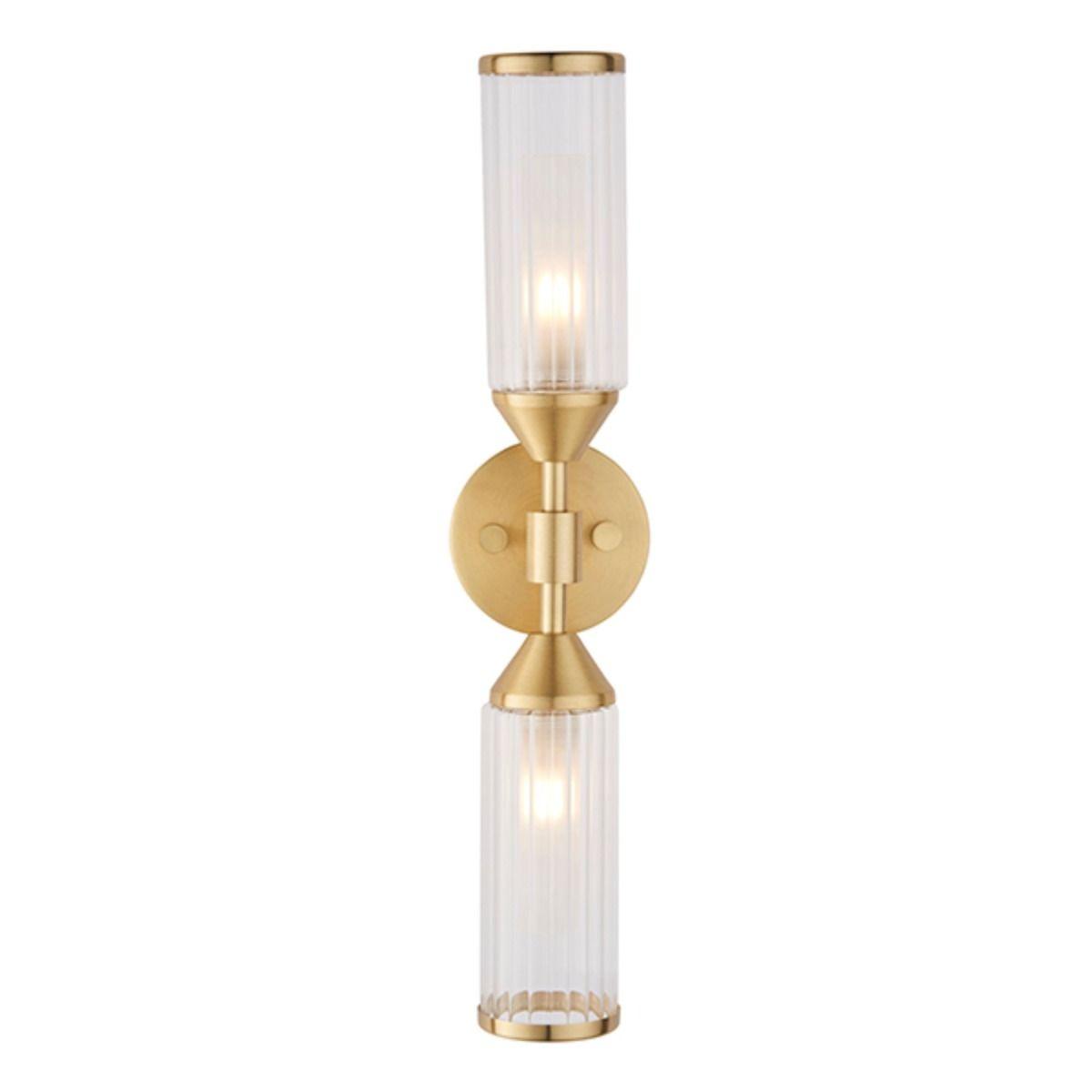 Botero 2 Light Satin Brass Wall Bracket – image 6