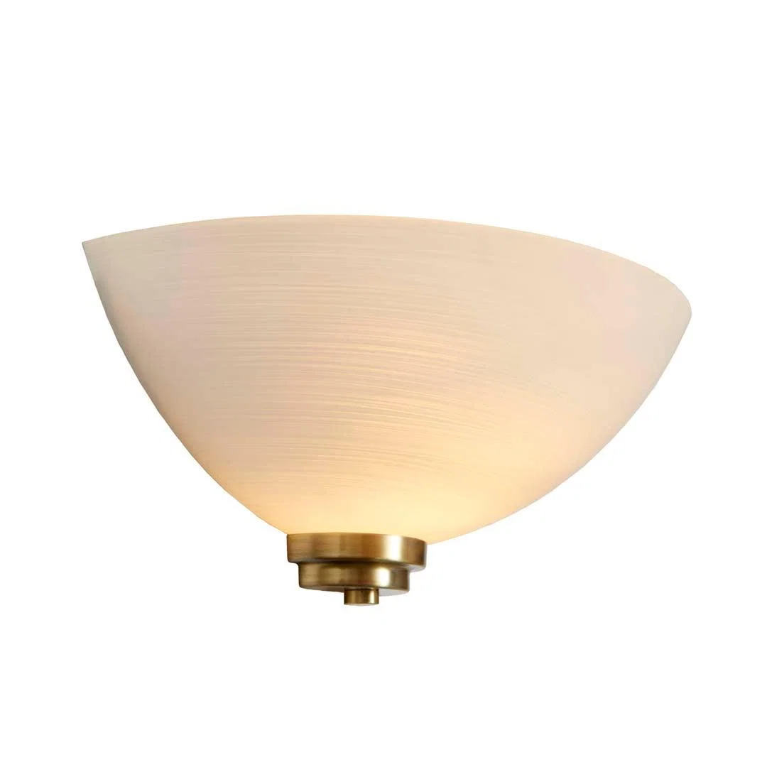 Welles Wall Light Antique Brass – image 11