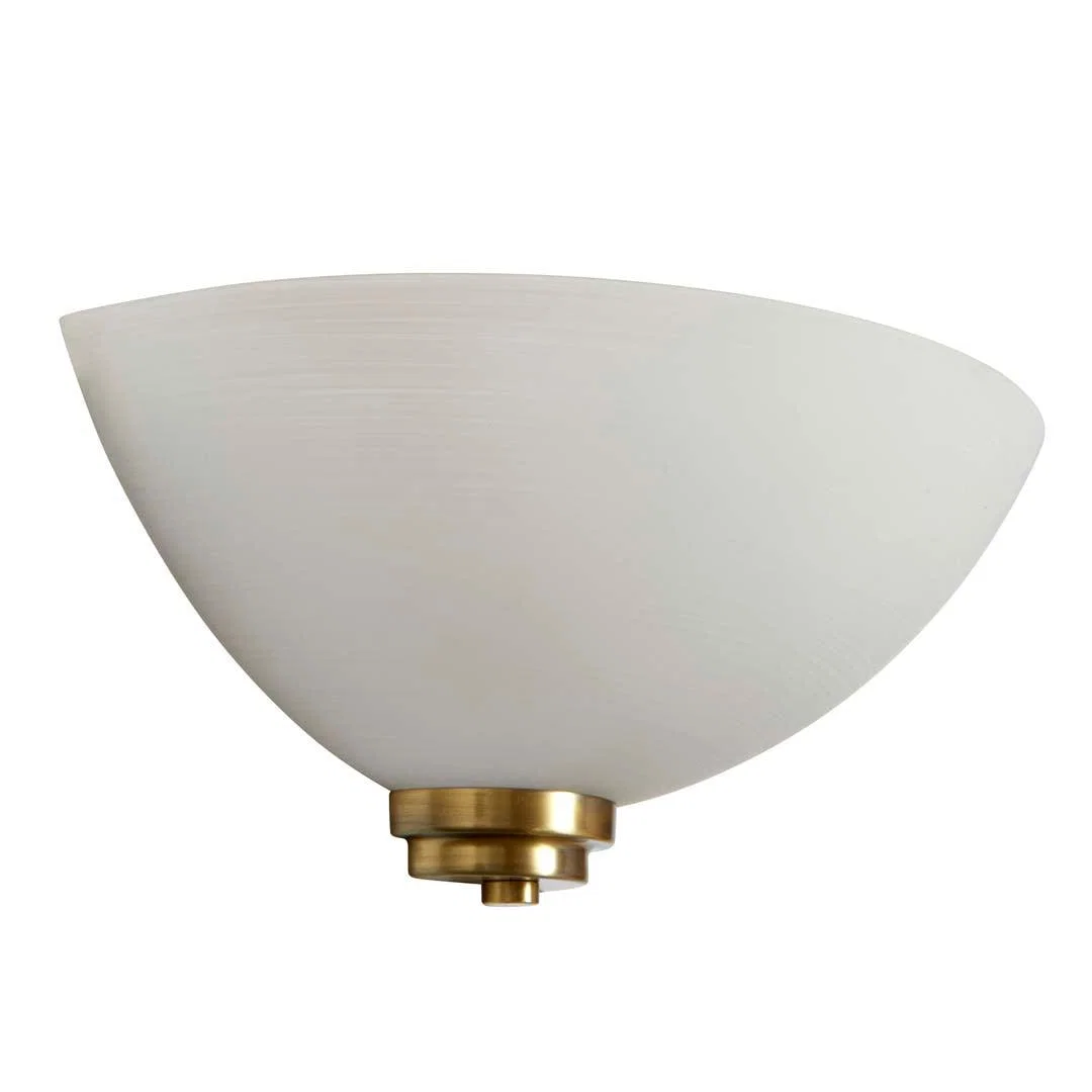 Welles Wall Light Antique Brass – image 12
