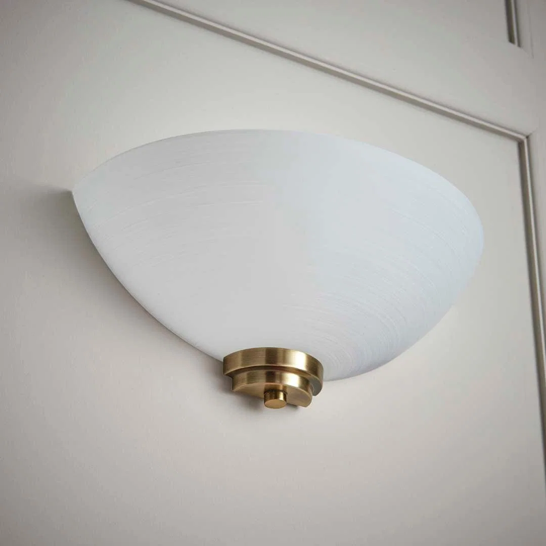 Welles Wall Light Antique Brass – image 5