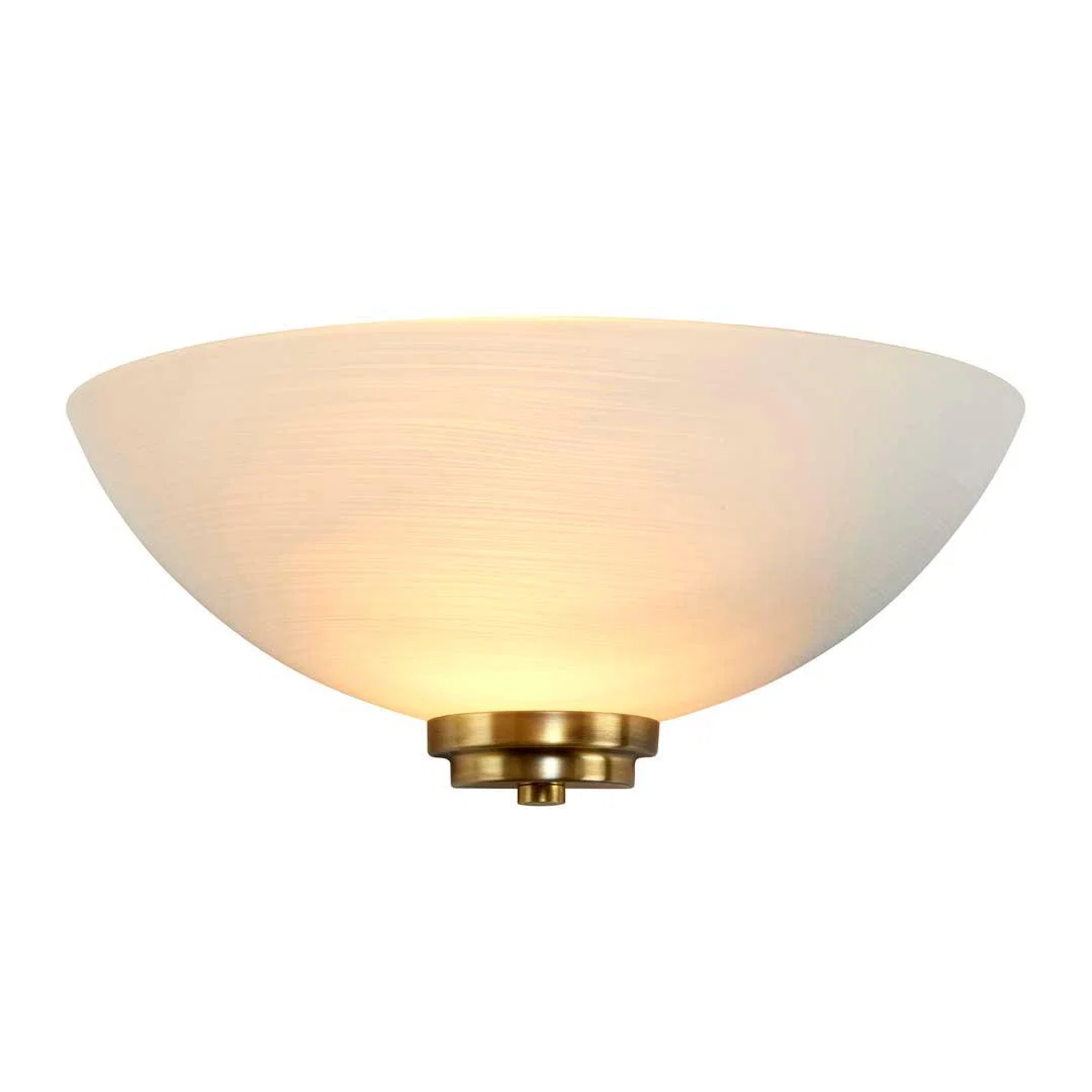 Welles Wall Light Antique Brass – image 7