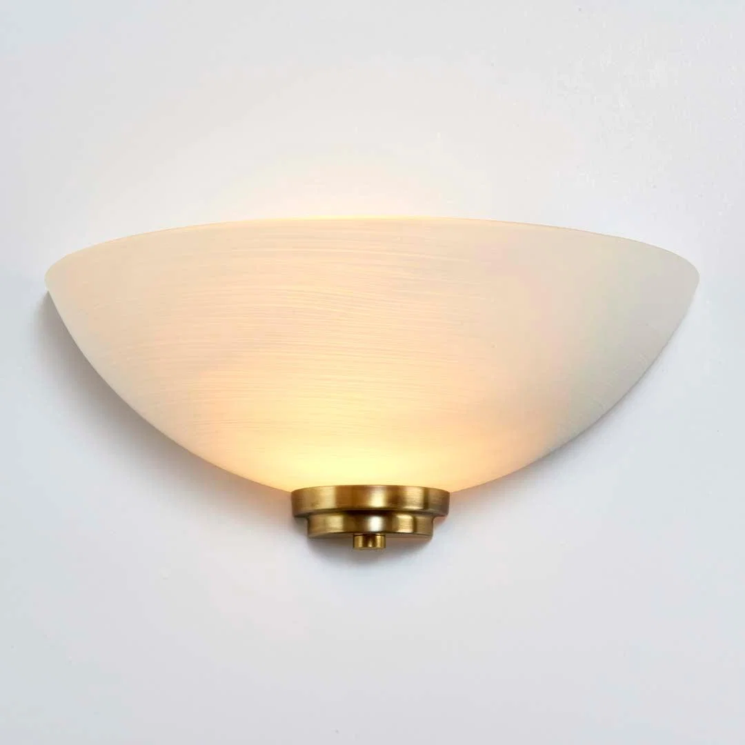 Welles Wall Light Antique Brass – image 9
