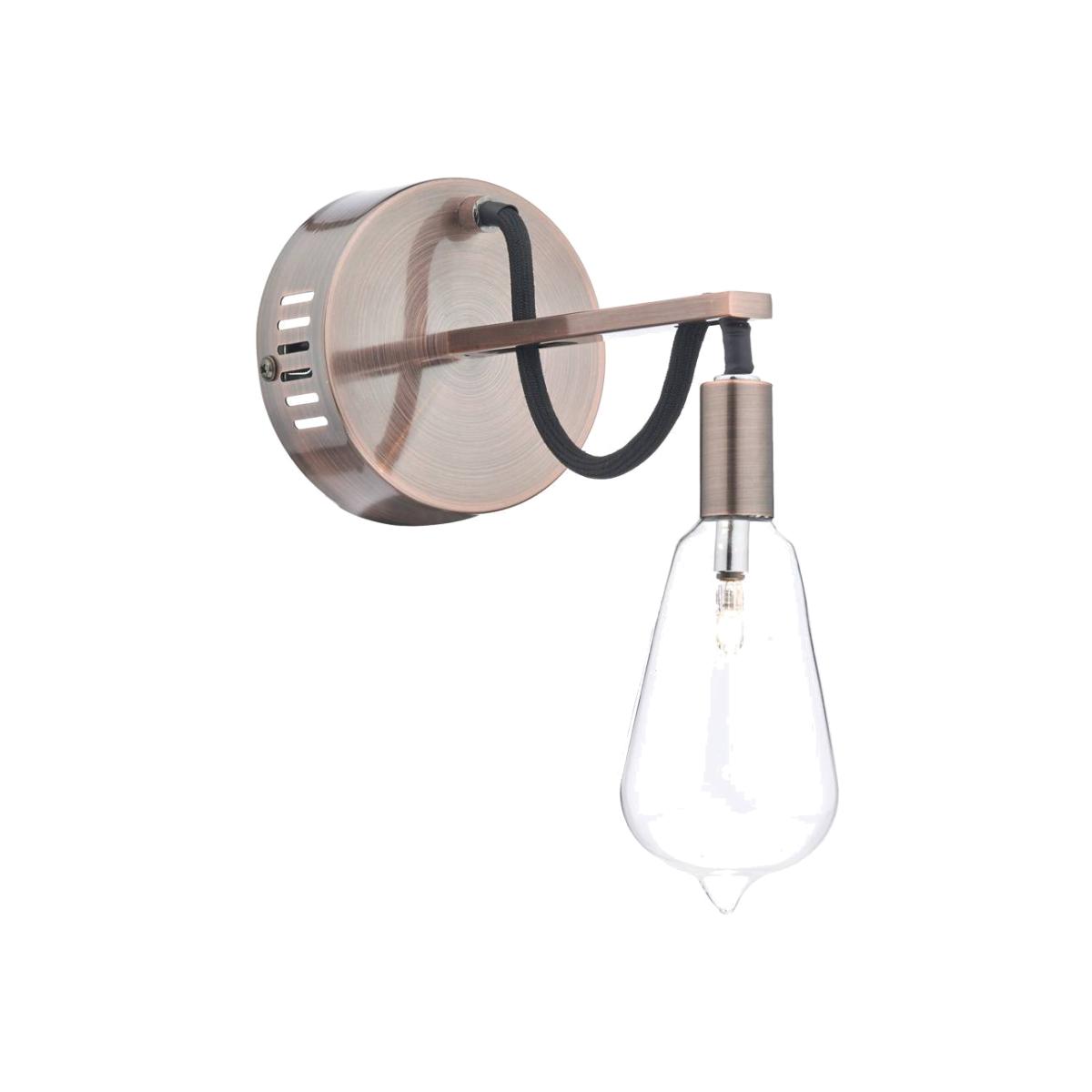 Scroll Wall Light Copper – image 1