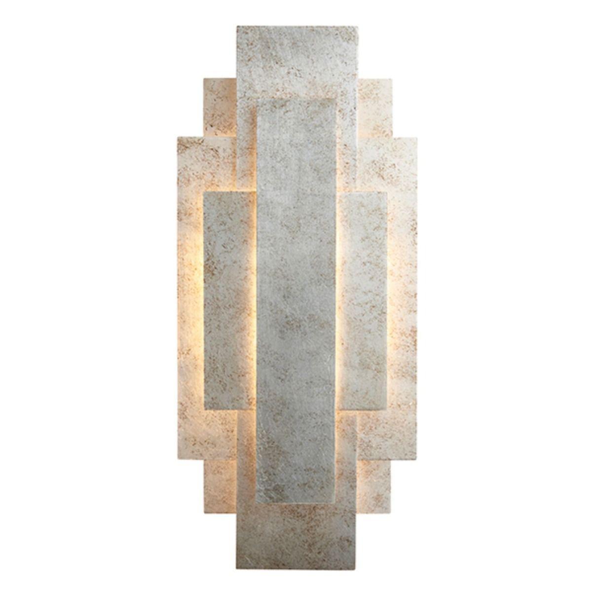 Neus 2 Light Antique Silver Wall Bracket – image 7