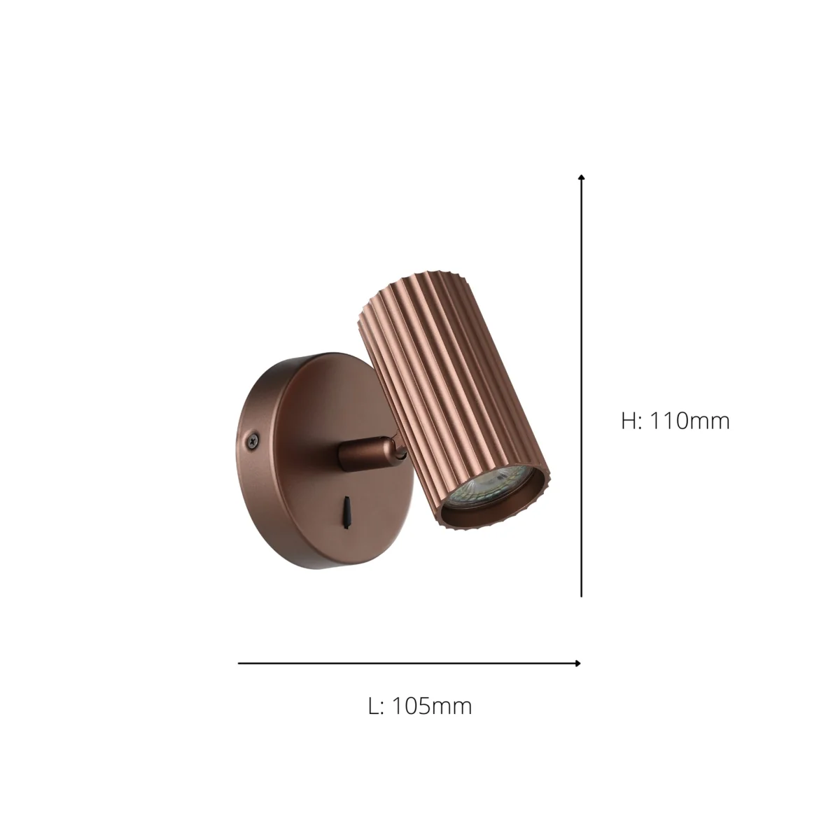 Portillo Bronze Wall Light – image 3