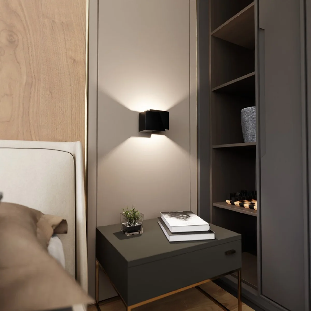 Frost Wall Light Black – image 2