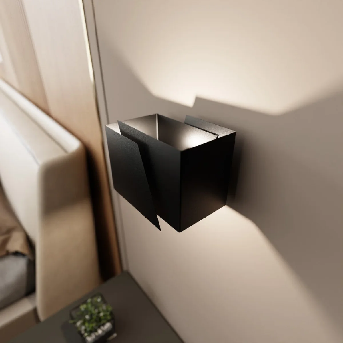Frost Wall Light Black – image 3