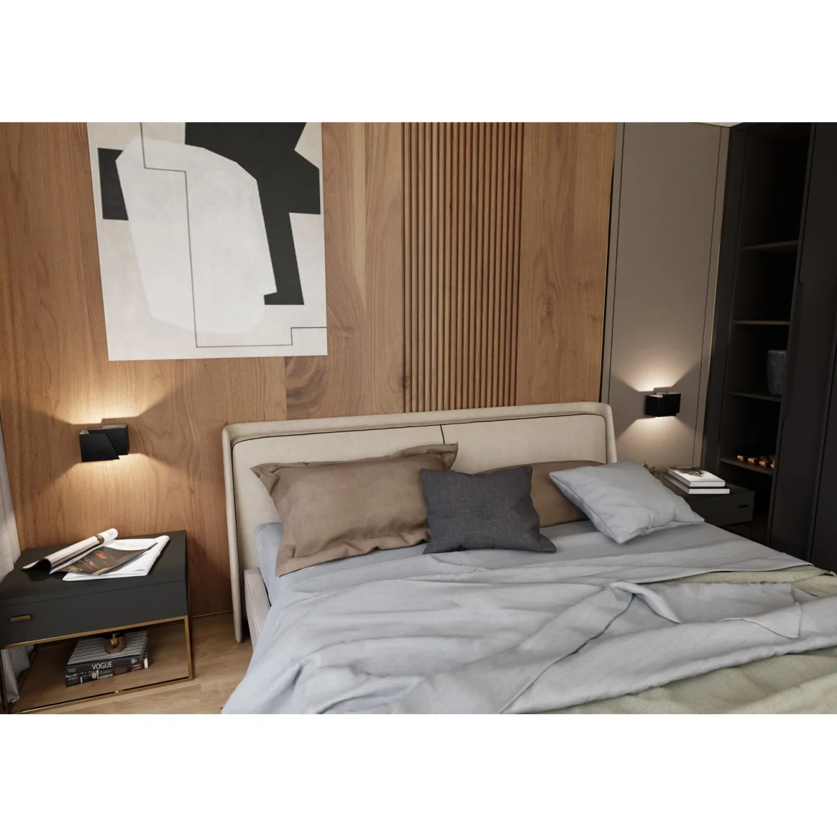 Frost Wall Light Black – image 6