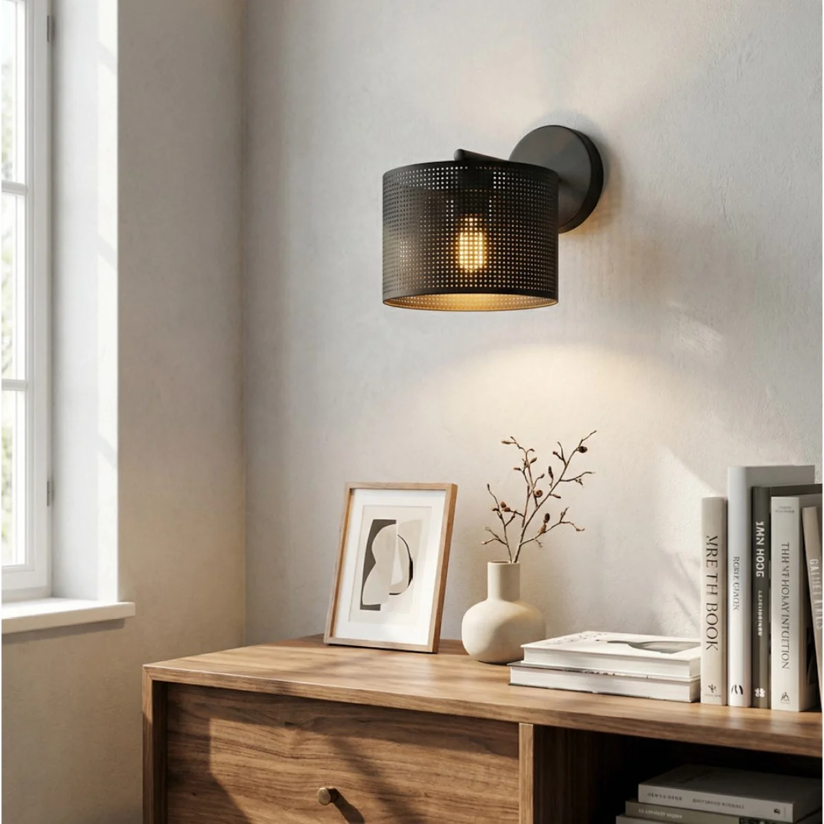 Lux Wall Light Black – image 2
