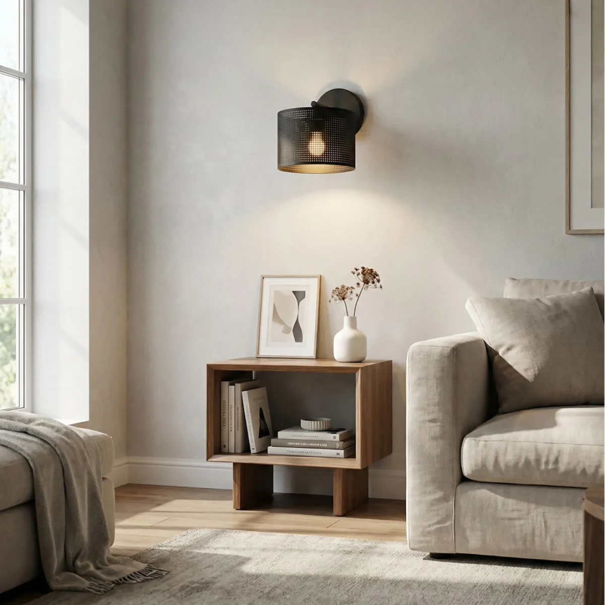 Lux Wall Light Black – image 3