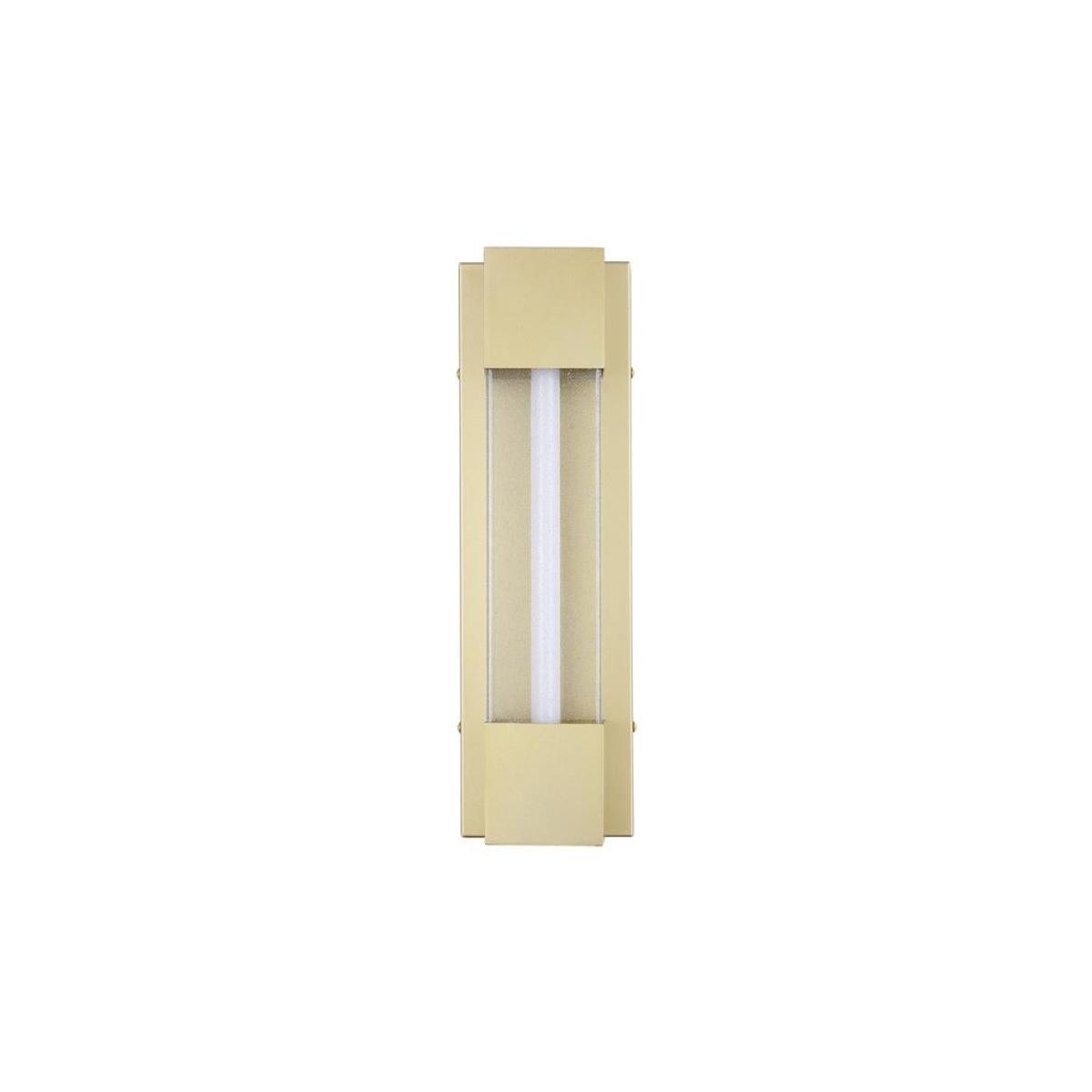 Sacramento Small Gold IP44 LED Wall Light – image 2