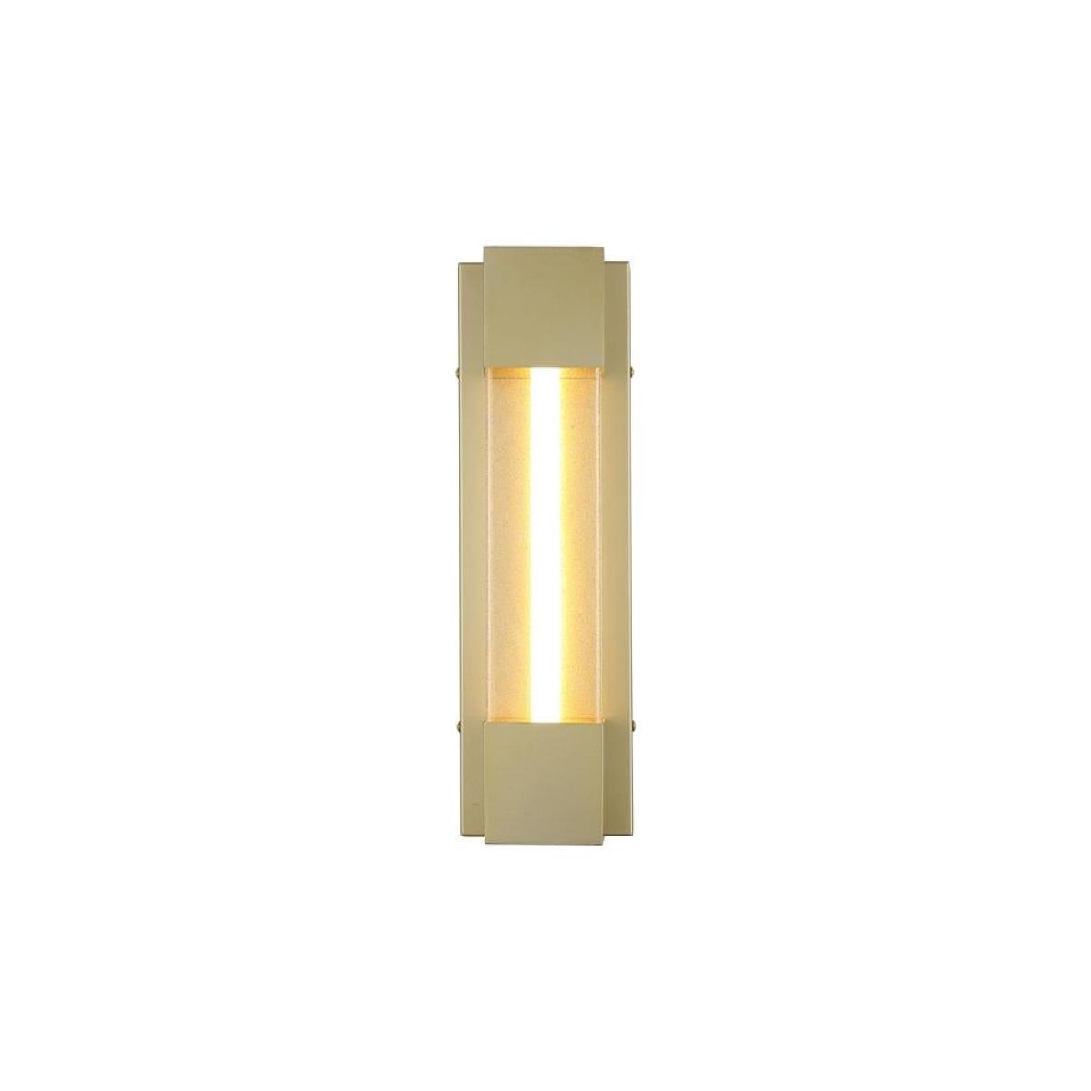 Sacramento Small Gold IP44 LED Wall Light – image 3