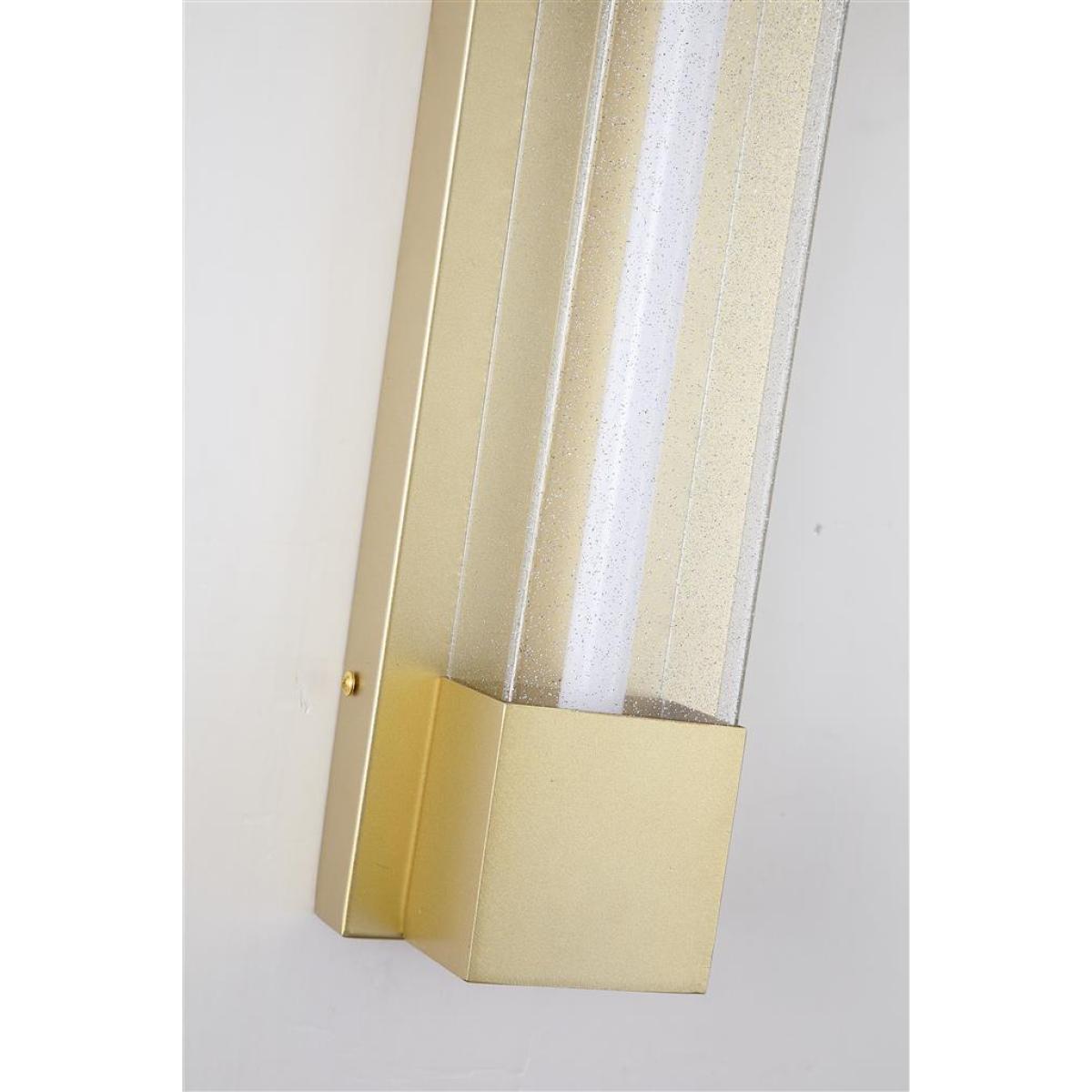 Sacramento Small Gold IP44 LED Wall Light – image 4