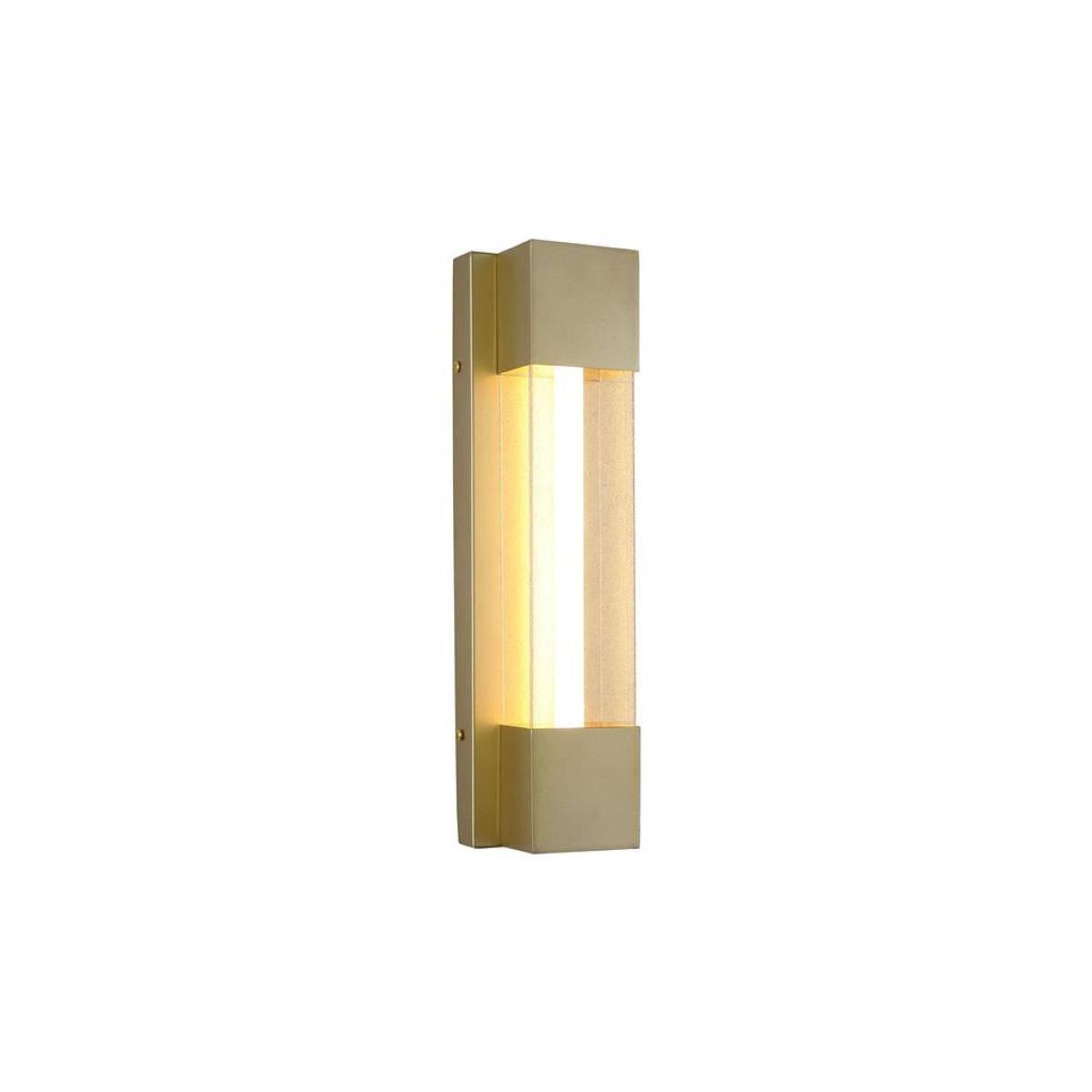 Sacramento Small Gold IP44 LED Wall Light – image 5