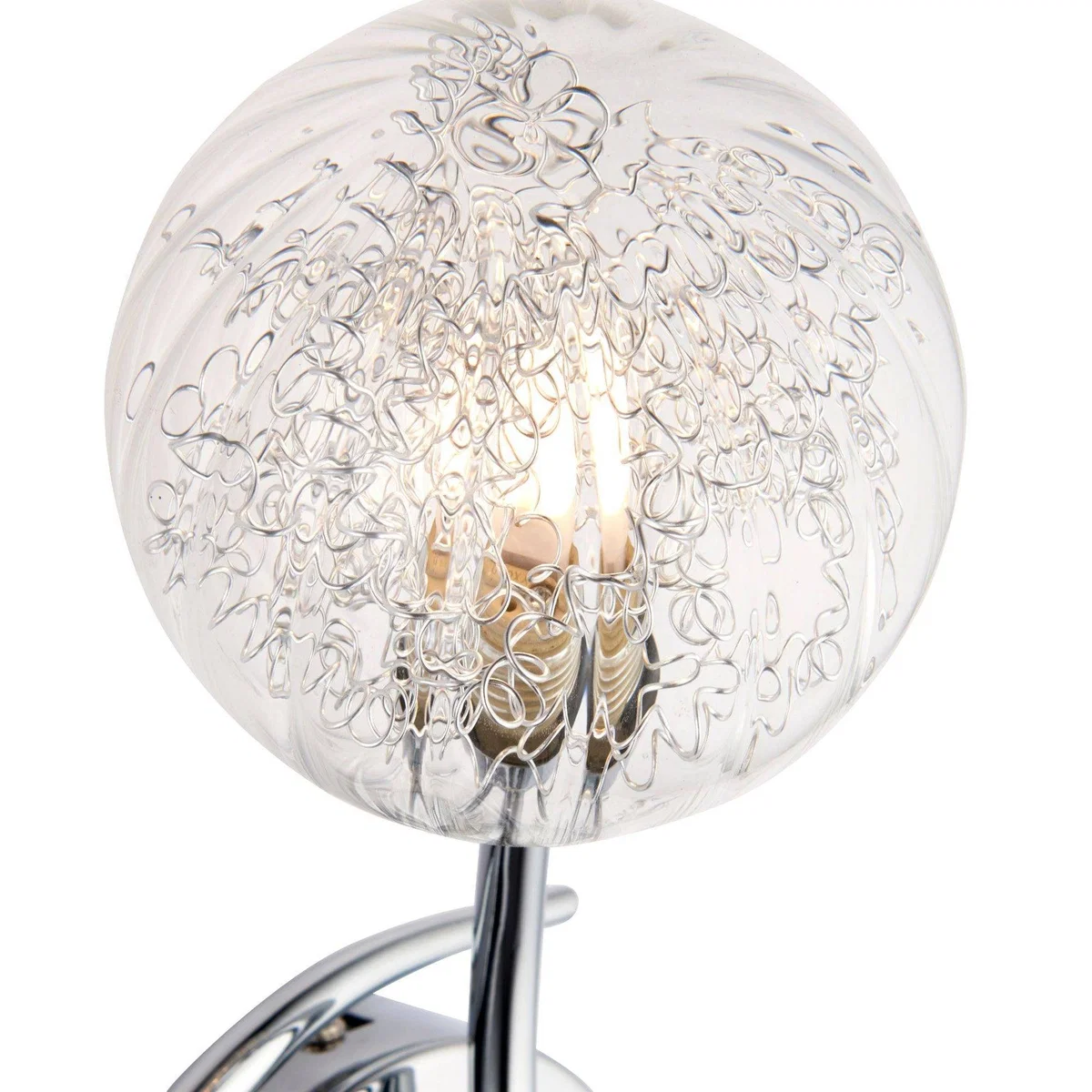 Hadley 1 Light Polished Chrome Wall Light – image 4