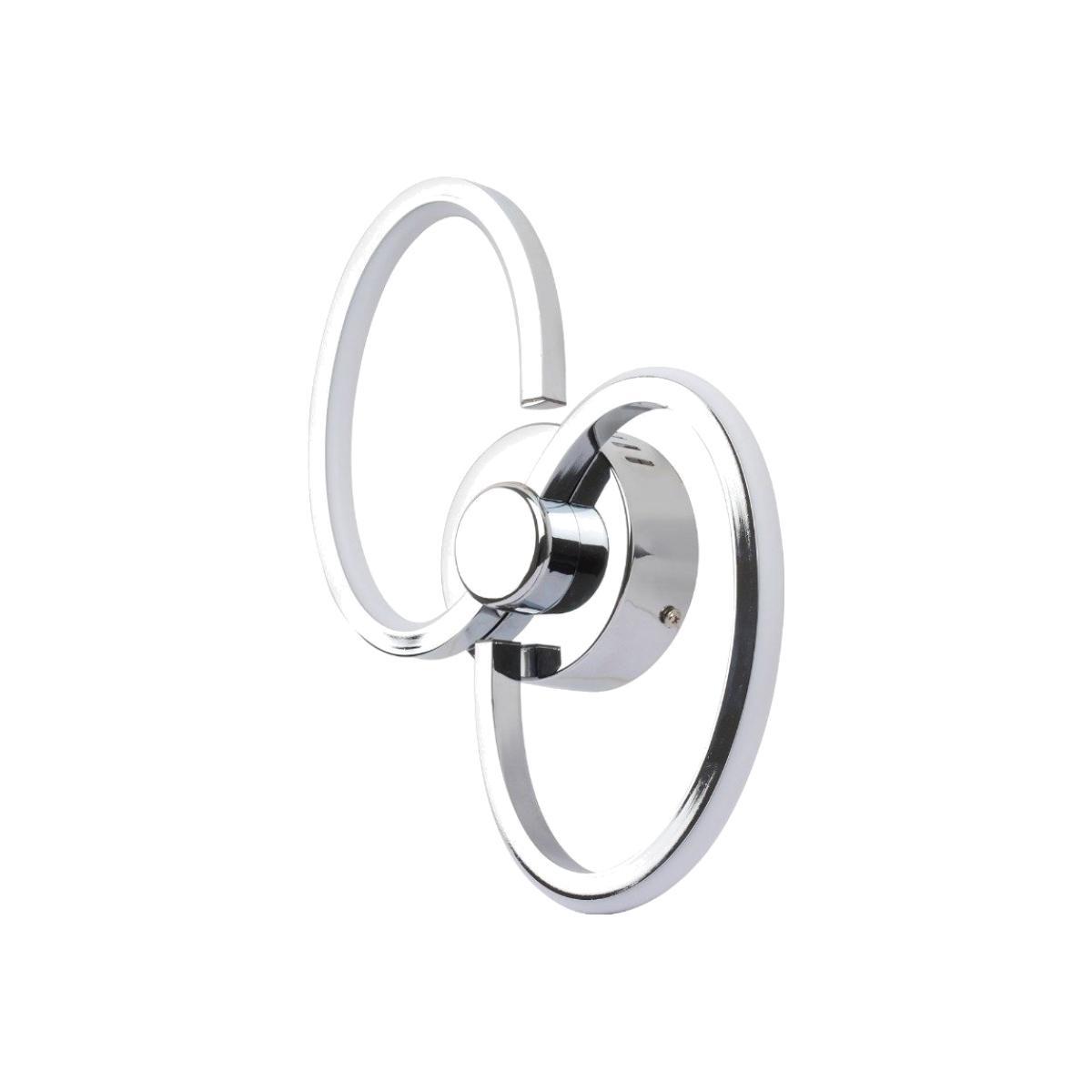 Simona Warm White LED 2 light Polished Chrome Wall Light – image 1