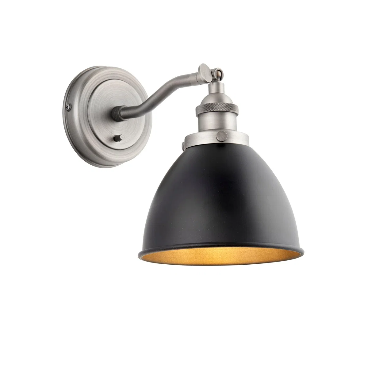 Franklin Pewter Adjustable Wall Light – image 4