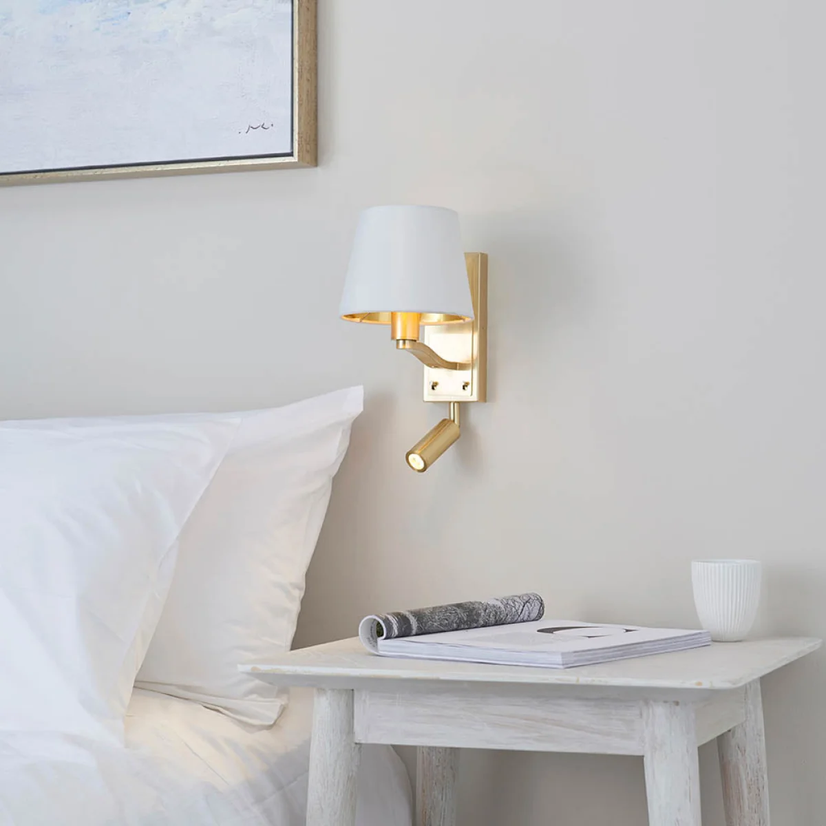 Harvey Wall Light & Spot Gold – image 3