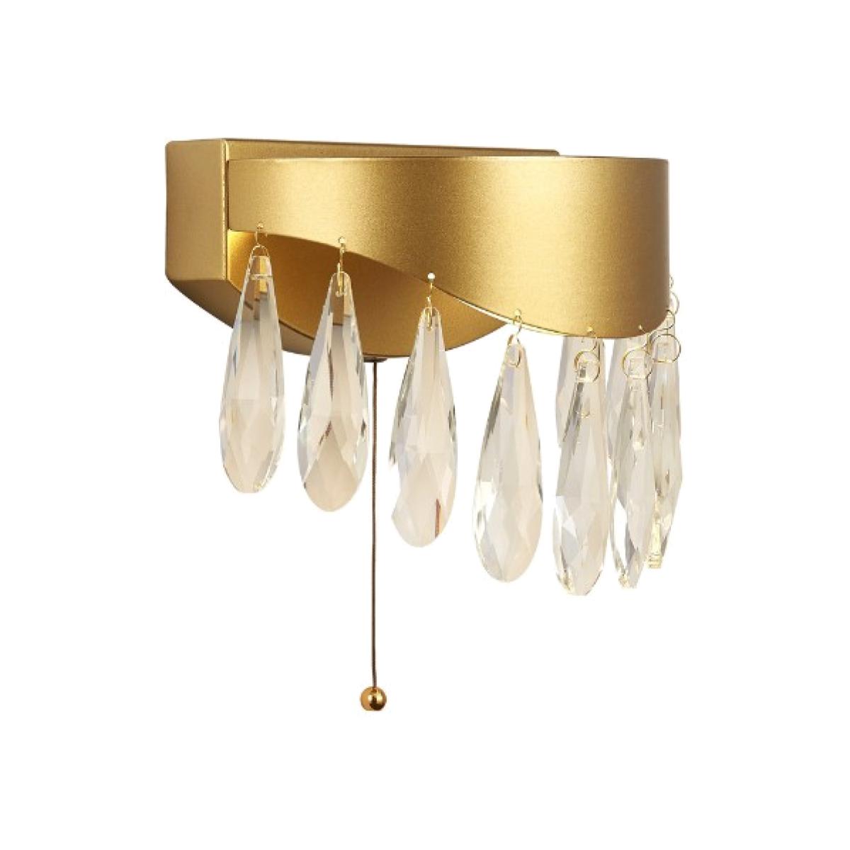 Jewel LED Gold Wall Light