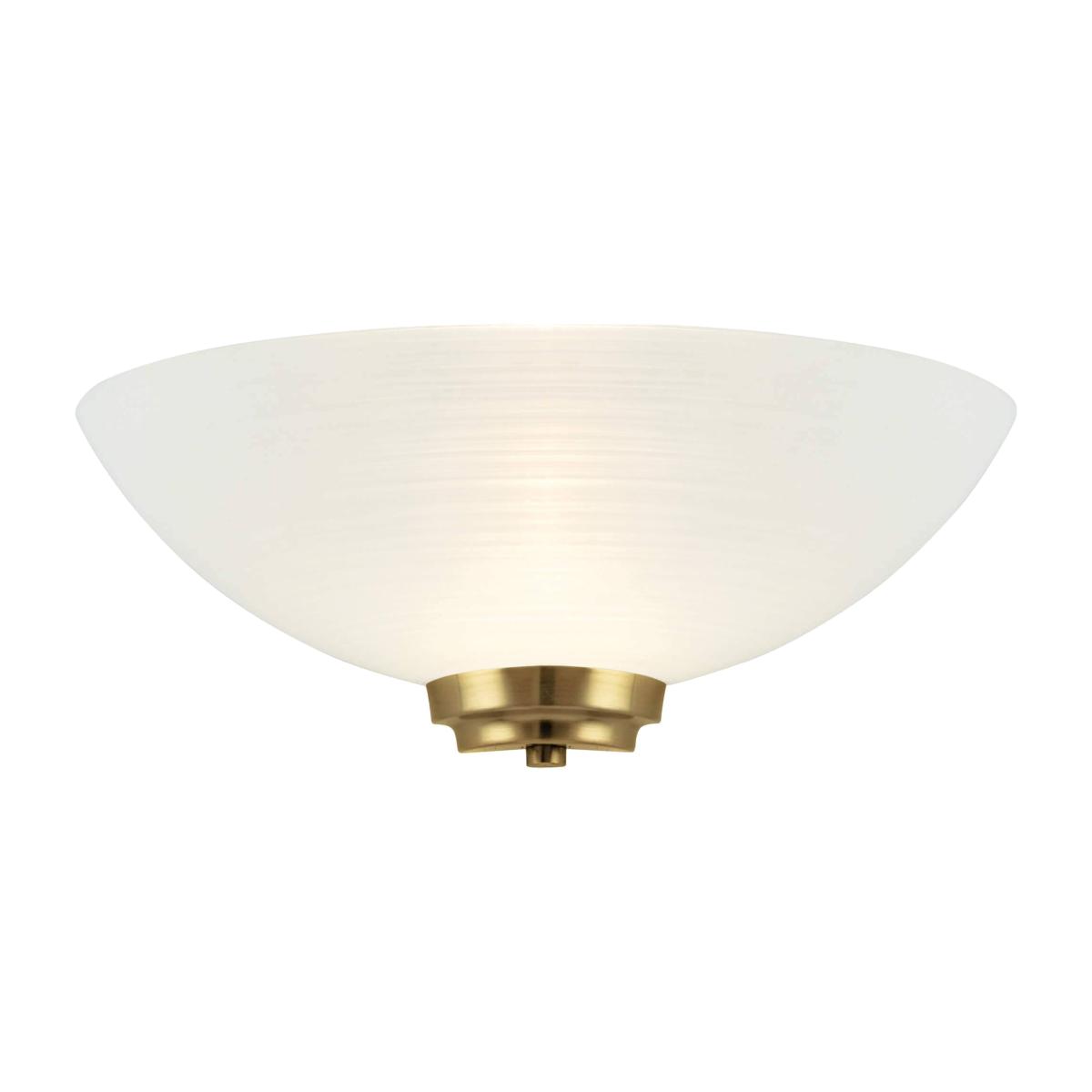 Welles Wall Light Antique Brass – image 1