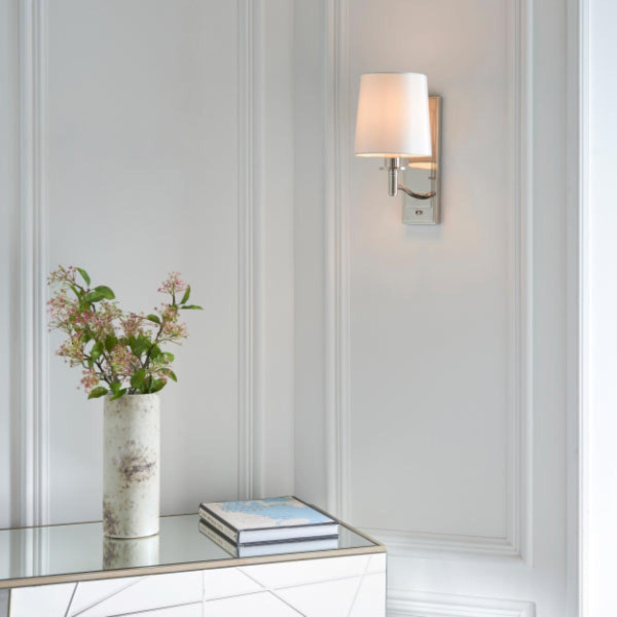 Ortona Nickel Wall Light – image 2