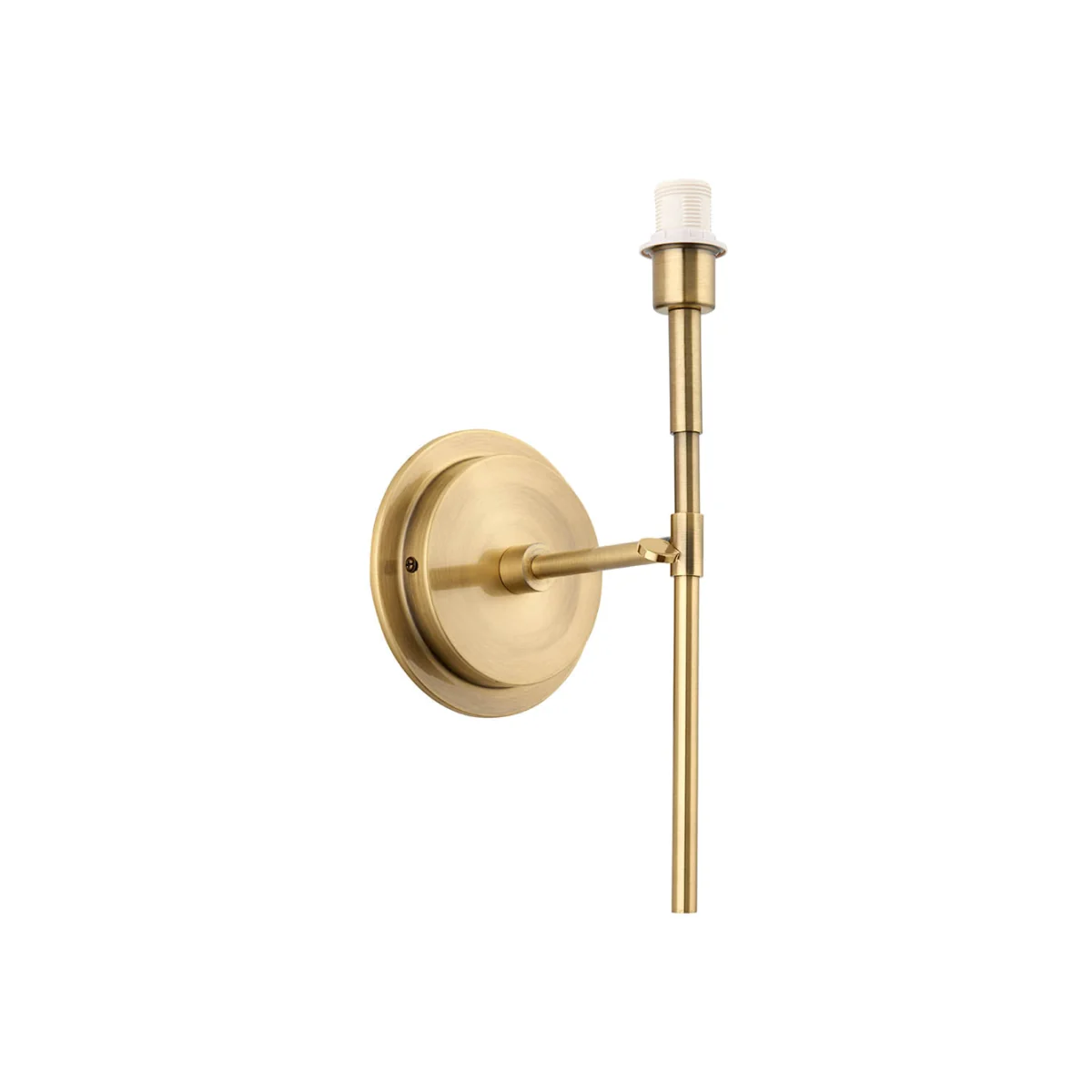 Rennes Wall Light Fitting Antique Brass – image 1