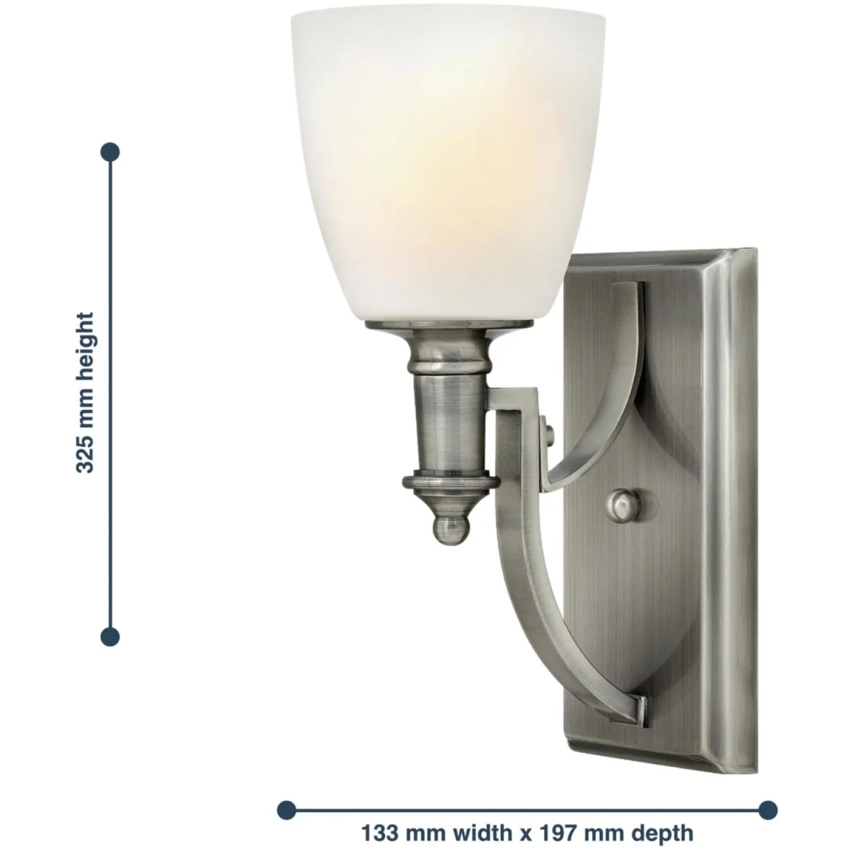Truman Wall Light Nickel - Nickel – image 2