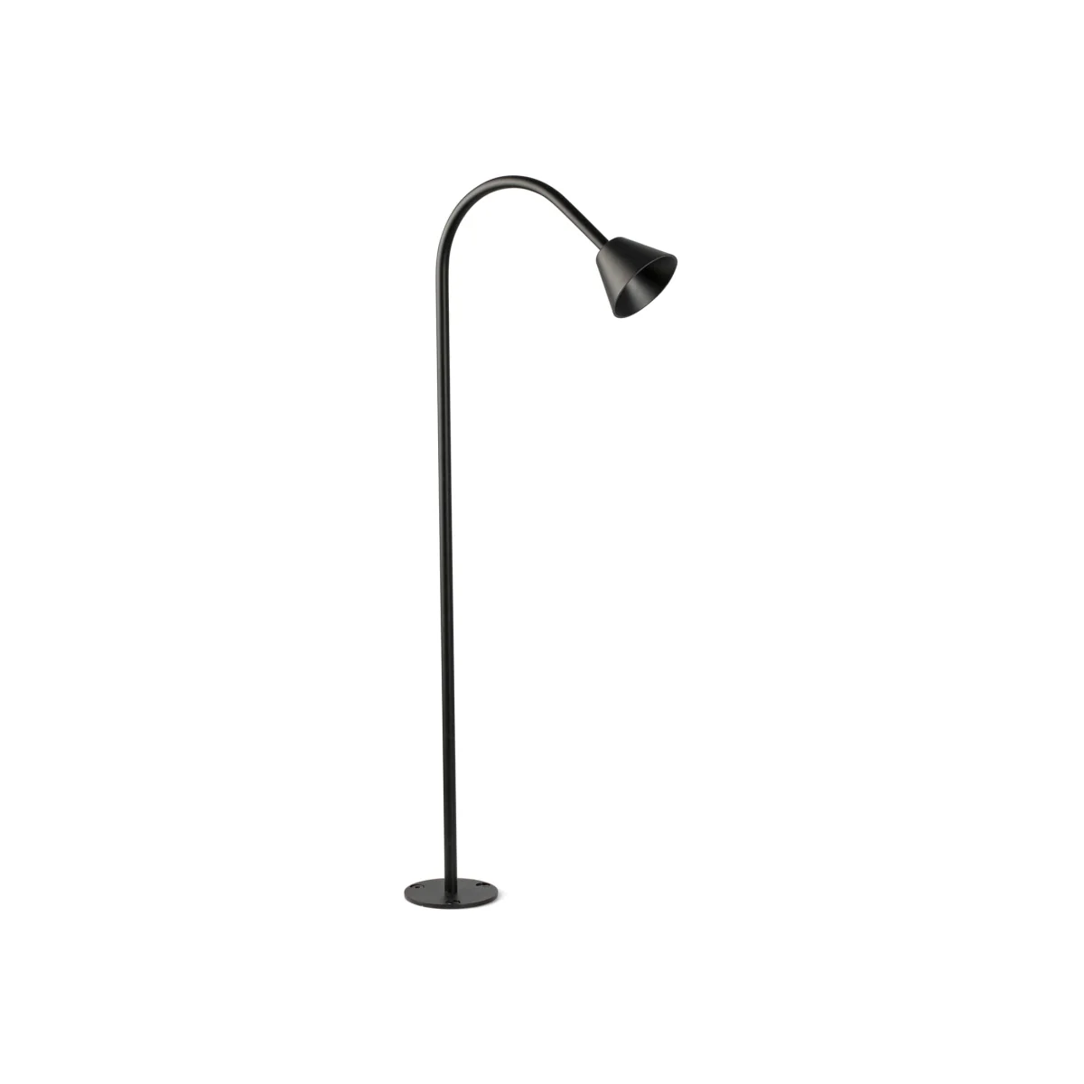 Lily Bollard Light Black - Black