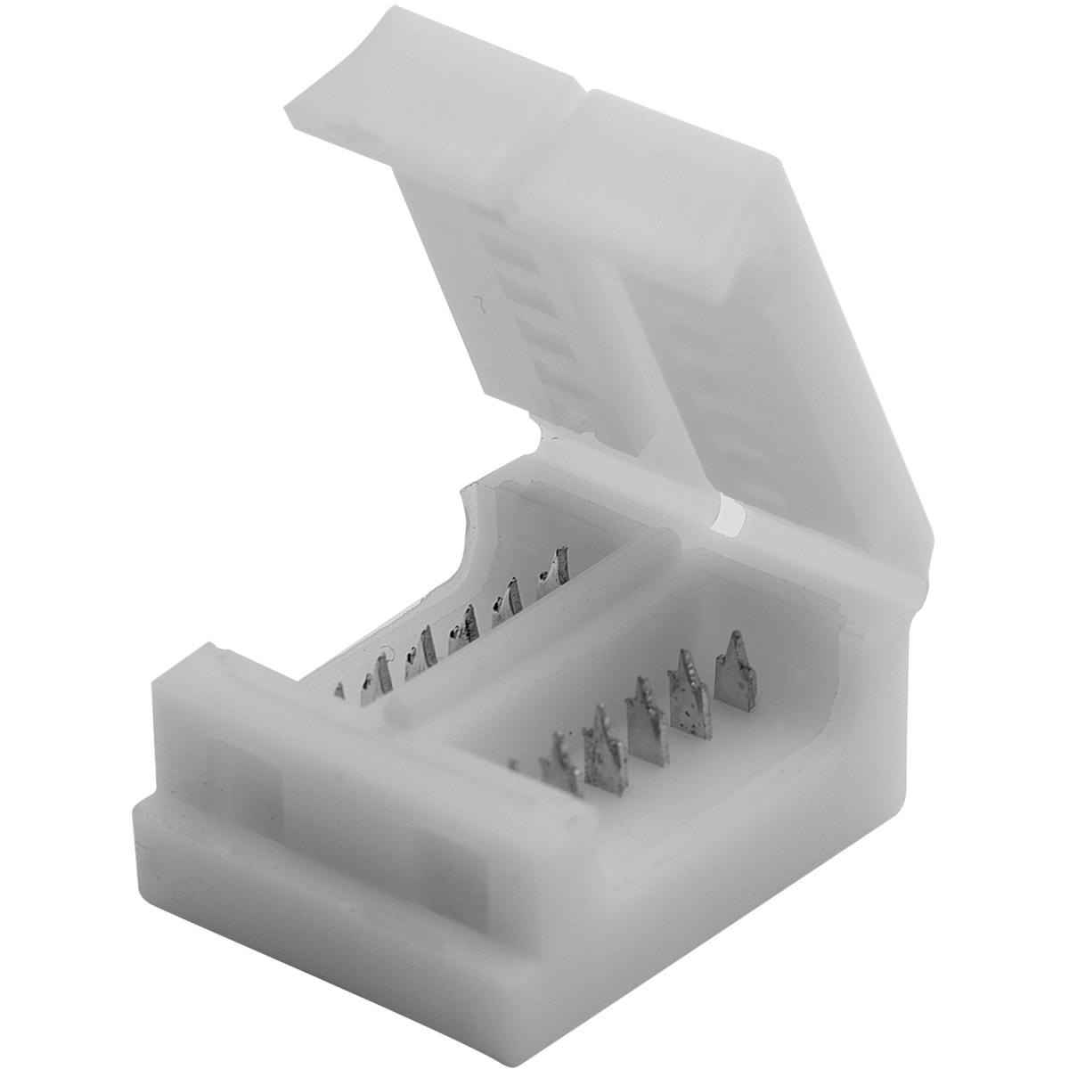 6 Pin Single Strip Light connector - White – image 3