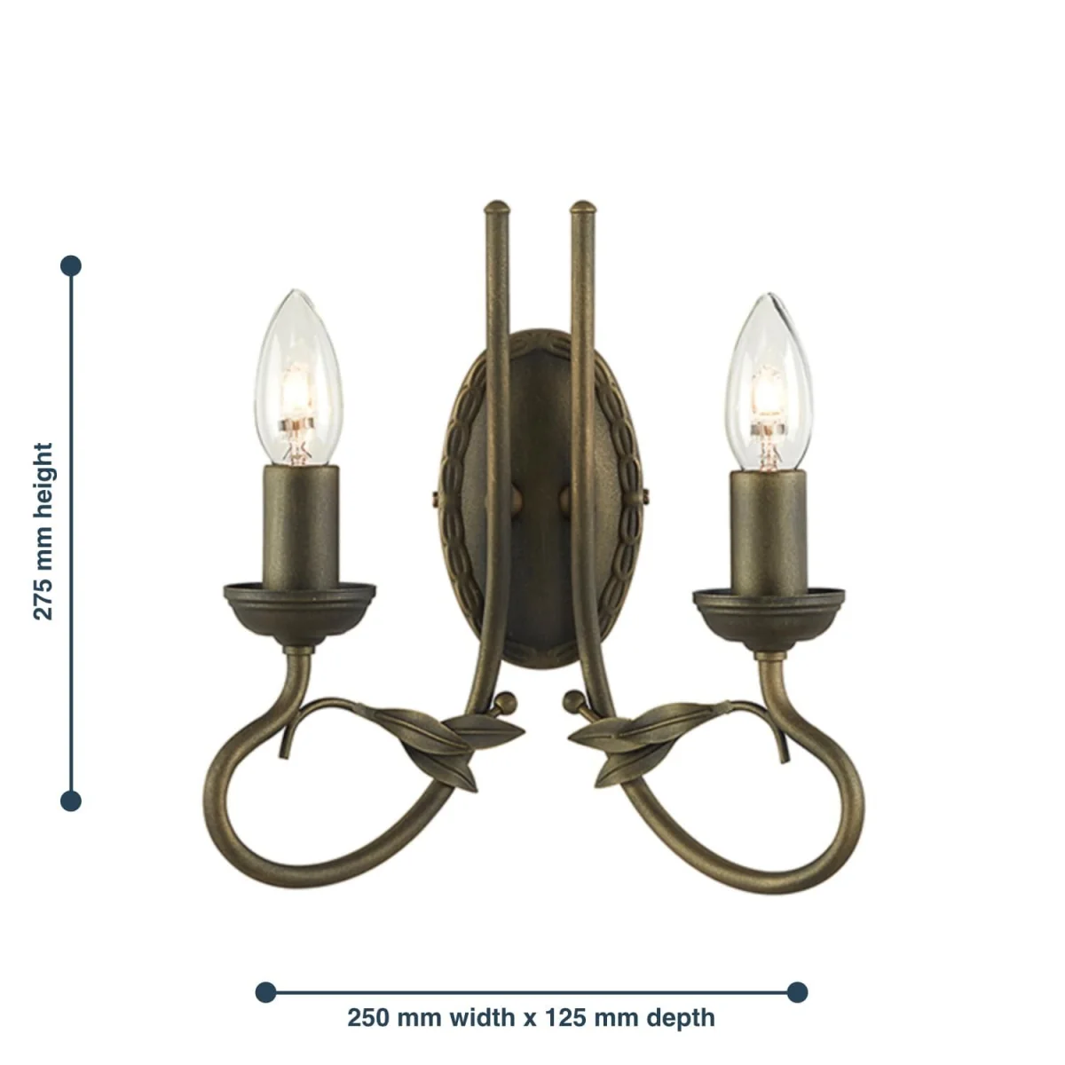 Olivia Wall Light Black - Black – image 3
