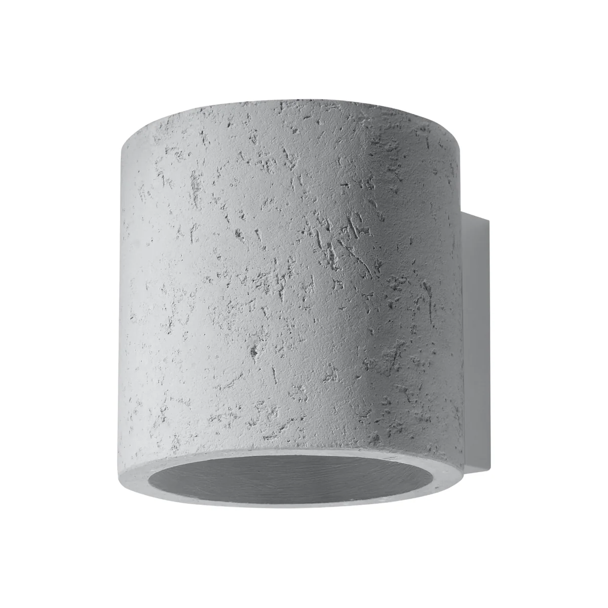 Wall lamp ORBIS natural wood - gray / Concrete – image 1