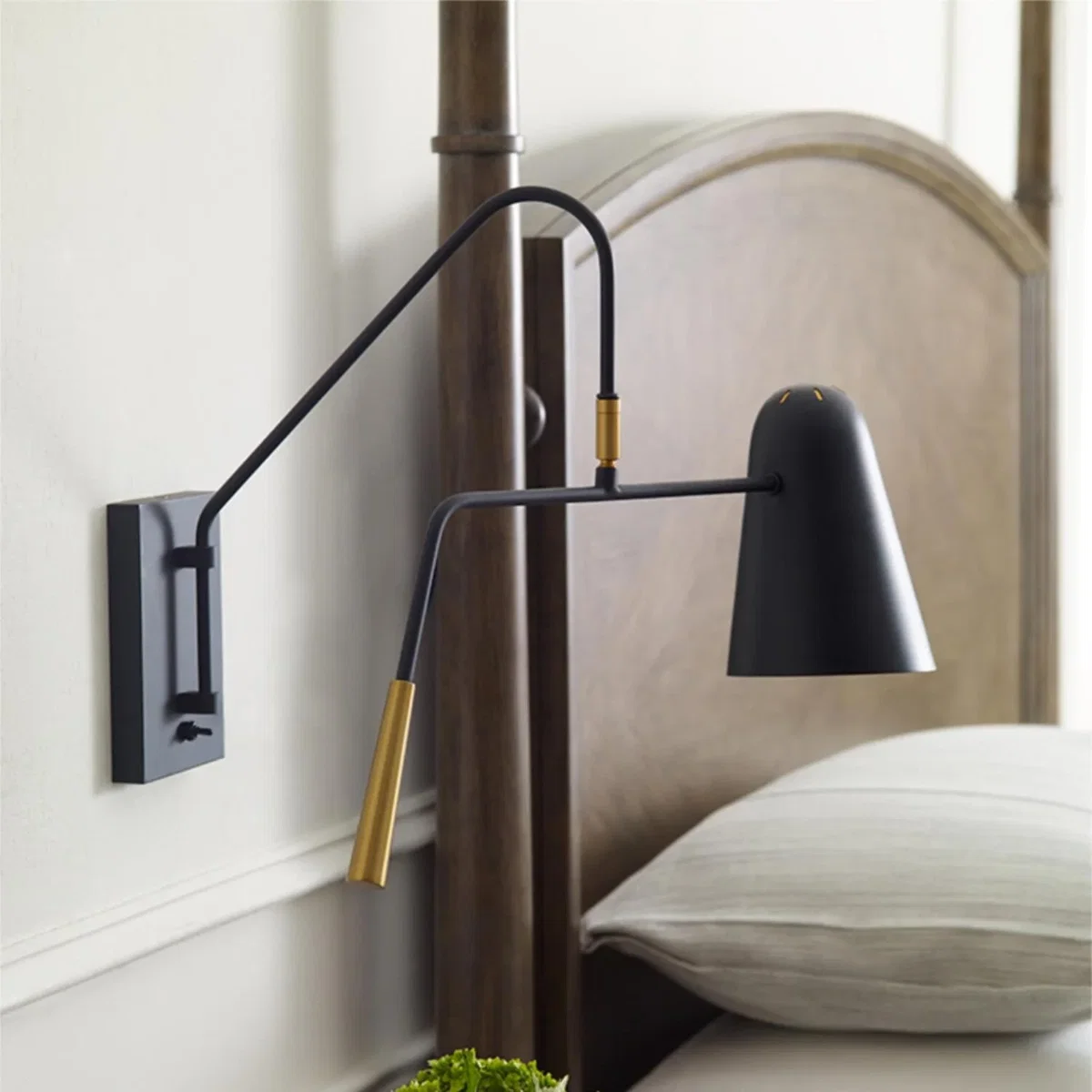Simon Wall Light Black - Black – image 1
