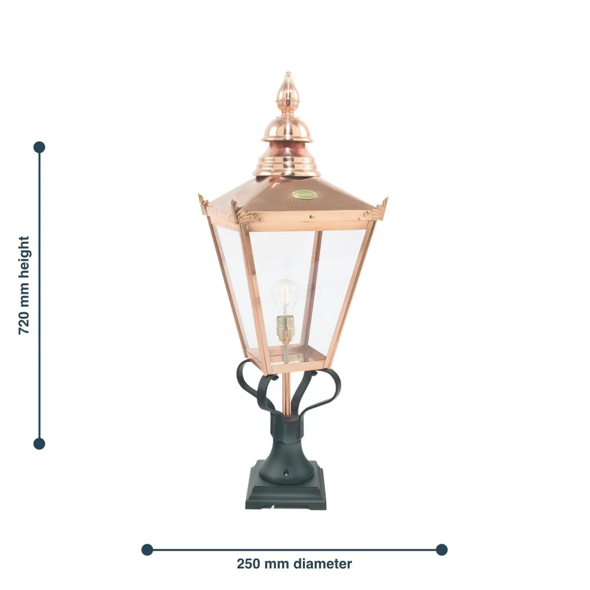 Chelsea Pedestal Light Copper - Copper – image 4