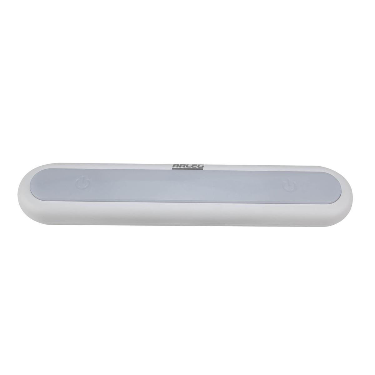 LED Cool White 12 inch Large Push Light - White – image 2
