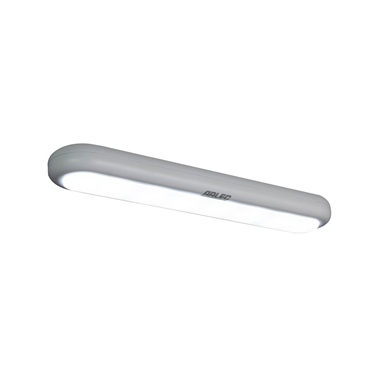LED Cool White 12 inch Large Push Light - White – image 4