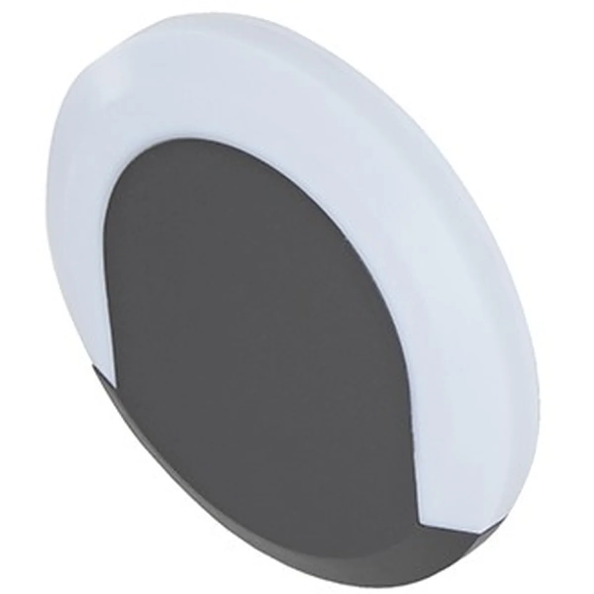 Biard Crescent Halo LED Circular Outdoor Wall Light - Grey – image 4