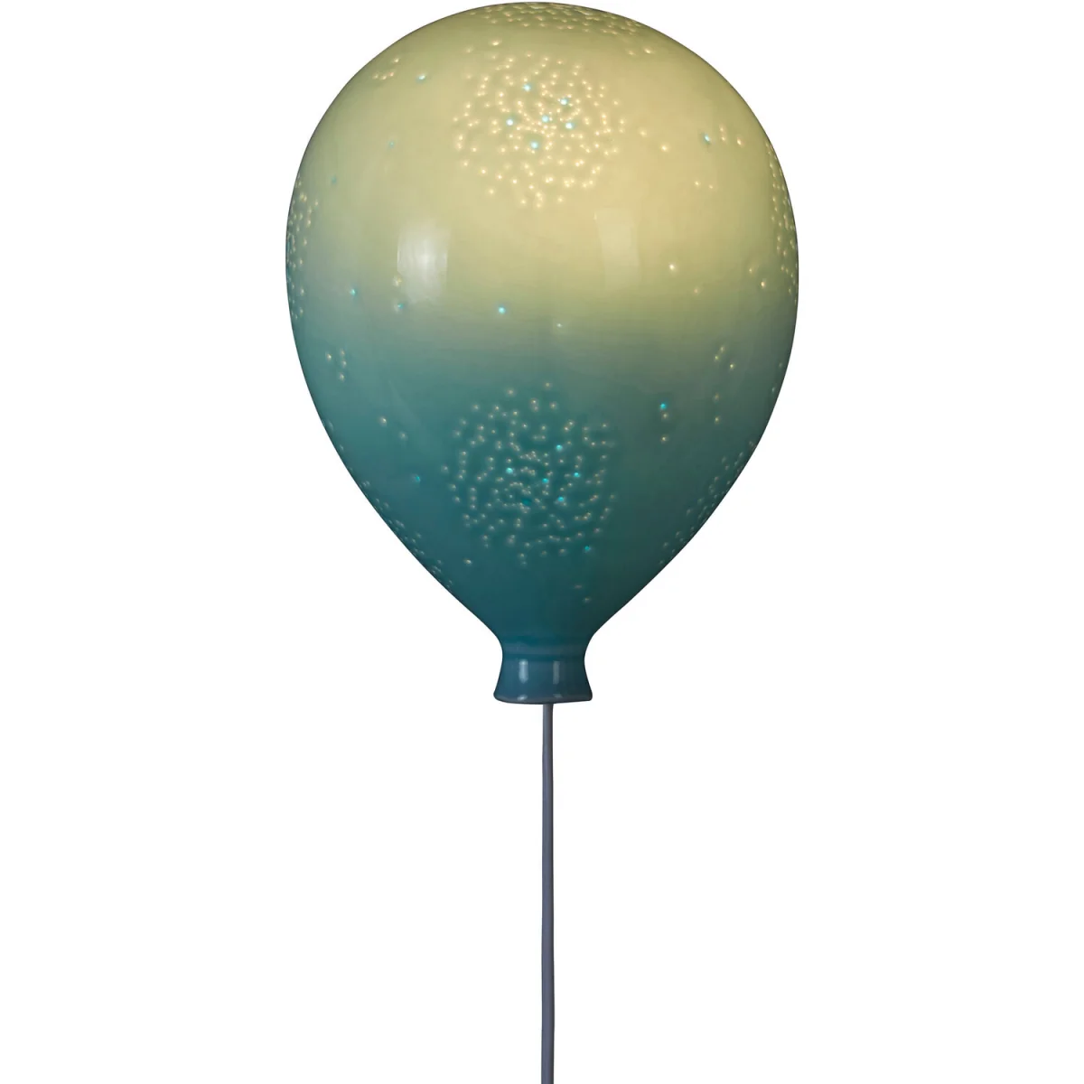 Ola Kids Ceramic Blue Balloon Wall Night Light – image 4