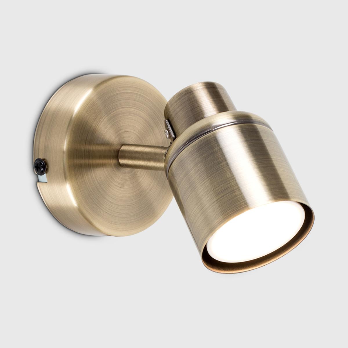 Modern Single Wall Spotlight In Gold Effect Finish - Gold – image 4
